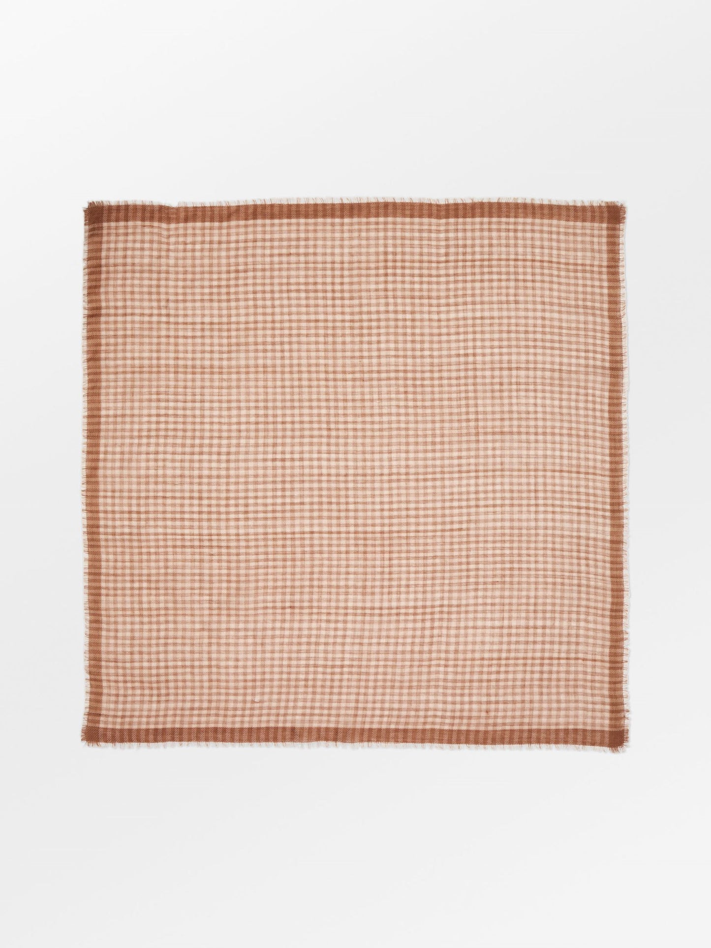 Gingham Wica Scarf OneSize BeckSöndergaard.no