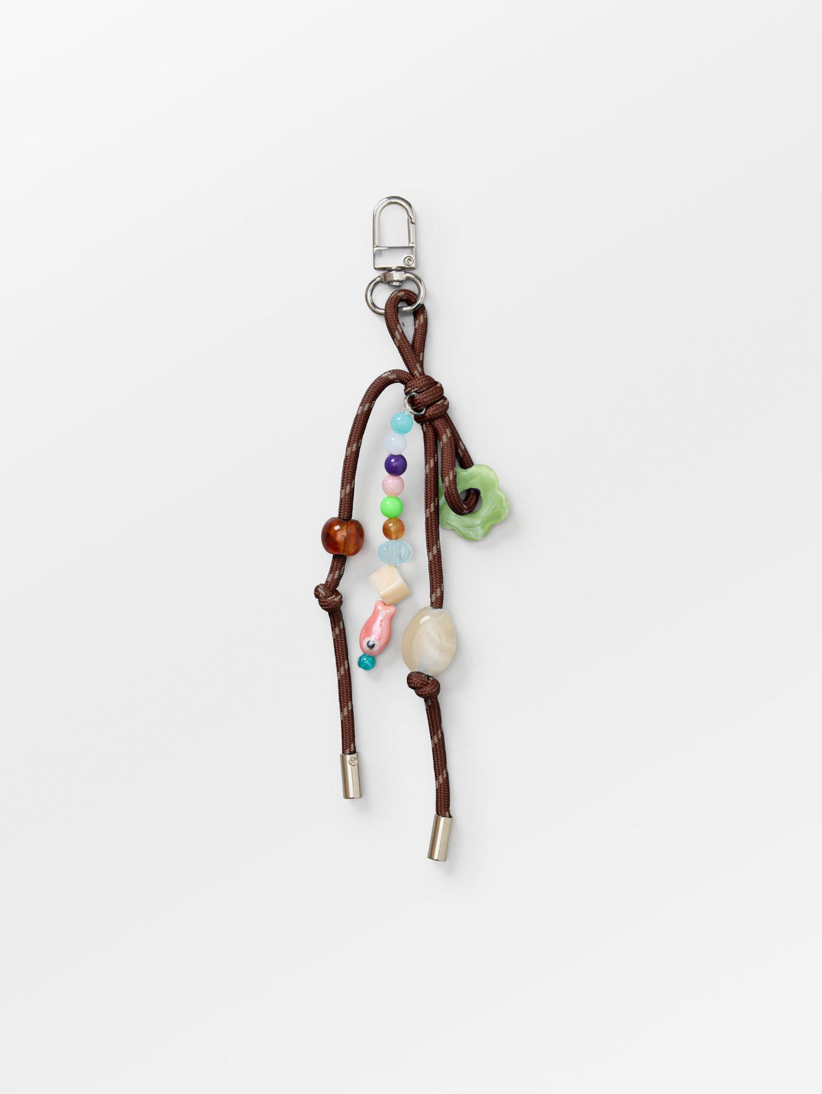 Becksöndergaard, Paracord Suki Bag Charm - Hot Fudge Brown, onesize
