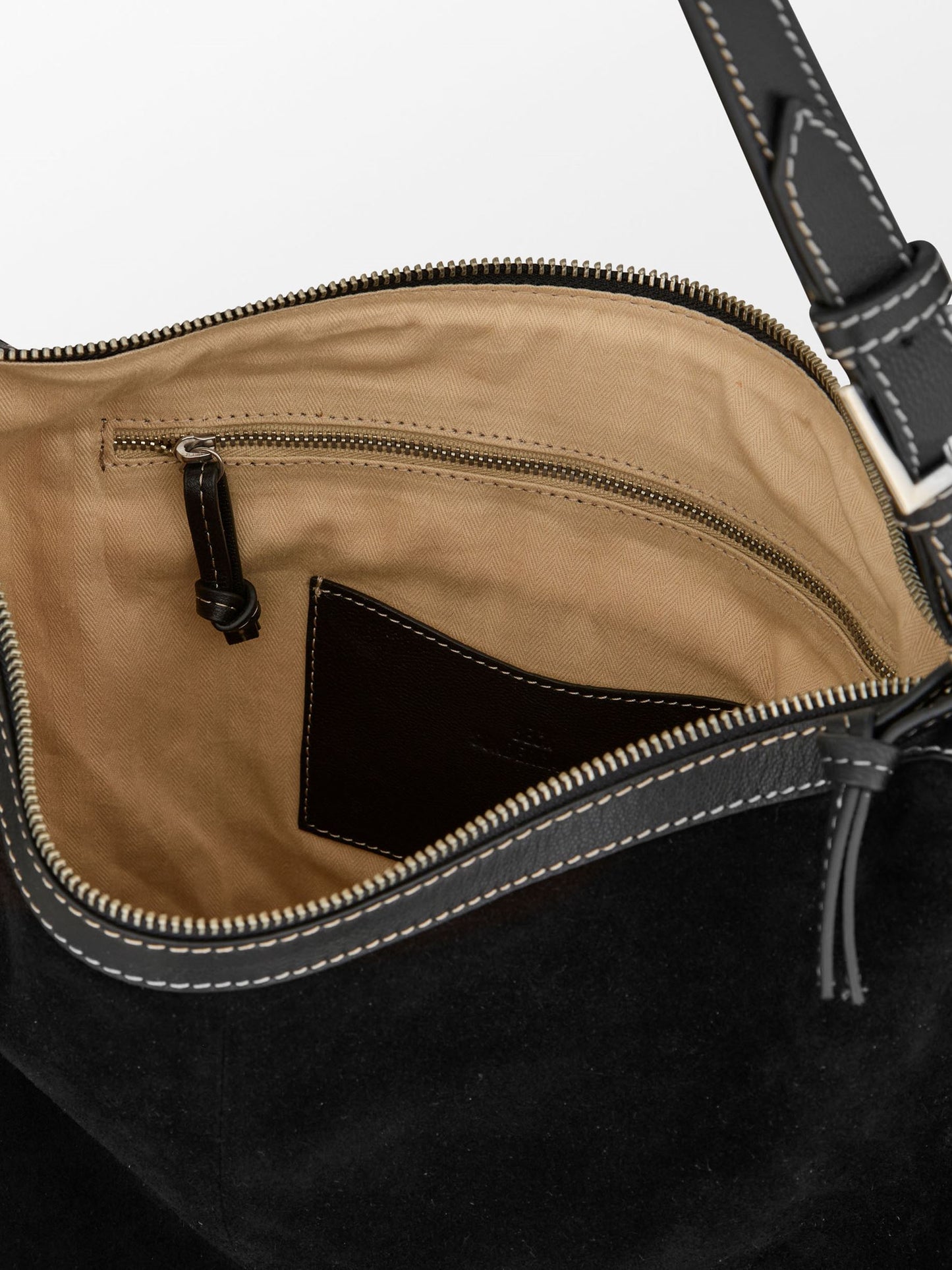 Suede Ginni Large Bag OneSize BeckSöndergaard.no