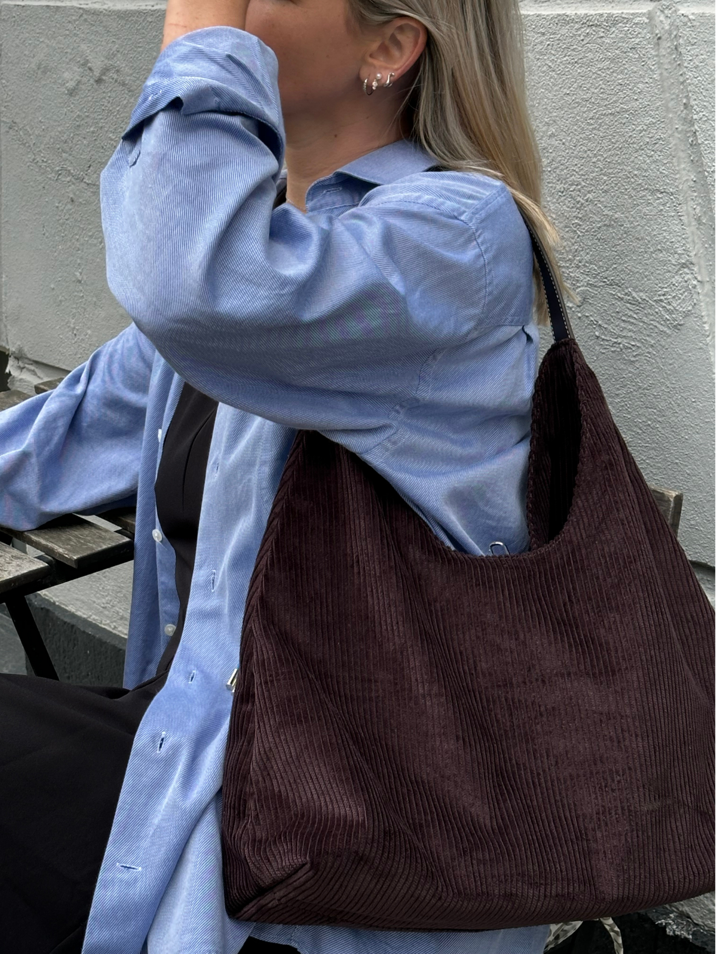 Corduroy Siena Bag OneSize BeckSöndergaard.no