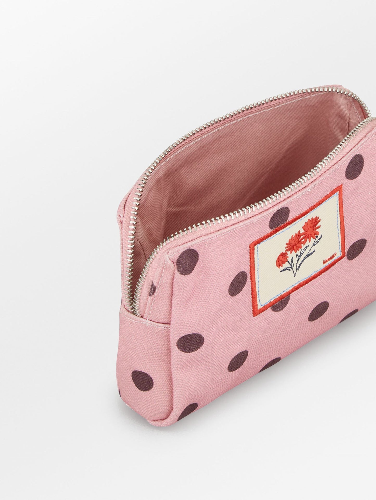 Polka Canvas Pouch Bag OneSize BeckSöndergaard.no