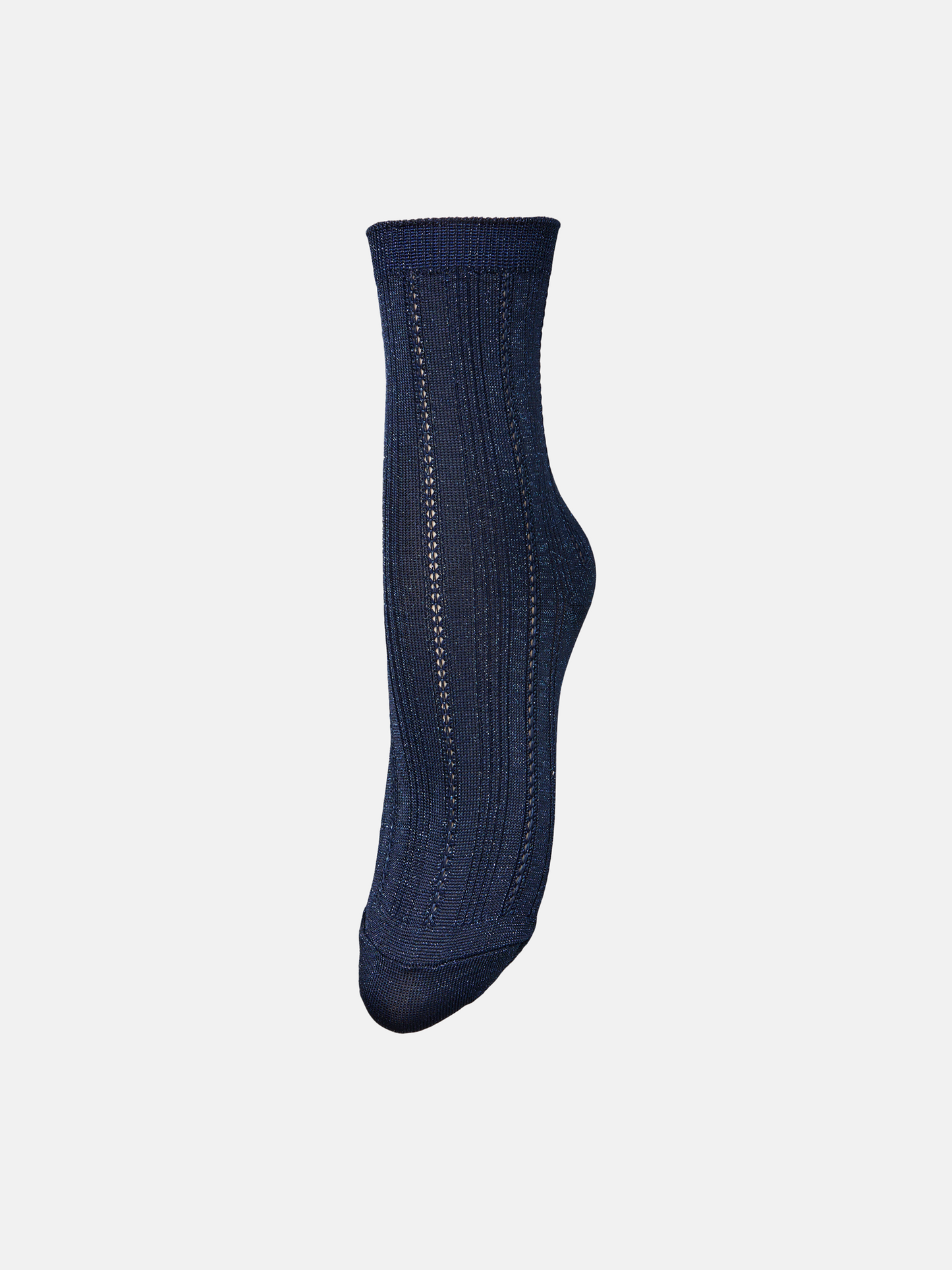 Becksöndergaard, Glitter Drake Sock - Dress Blue, socks, socks, noos, black week, black week, noos