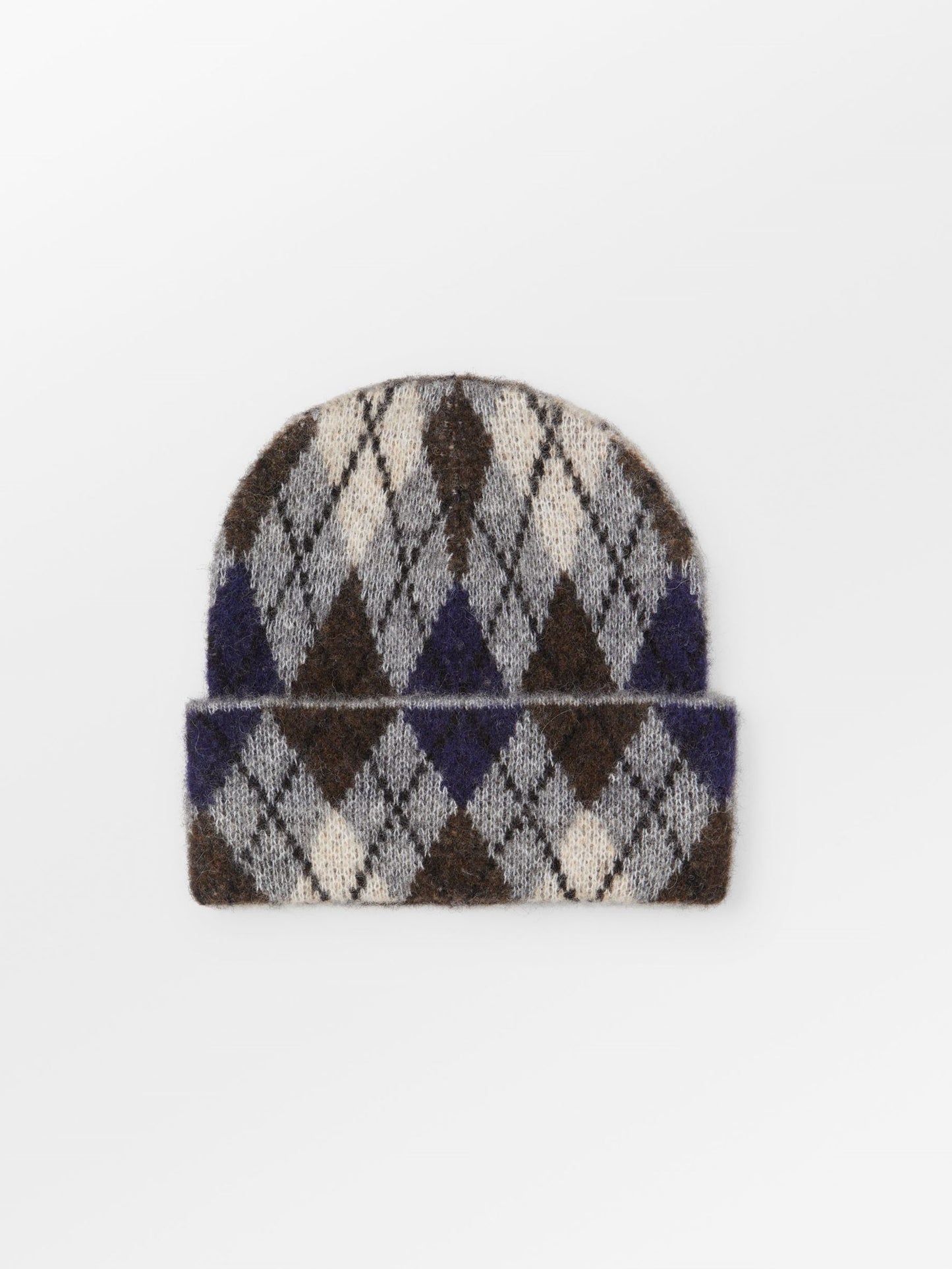 Argyle Wool Beanie OneSize BeckSöndergaard.no