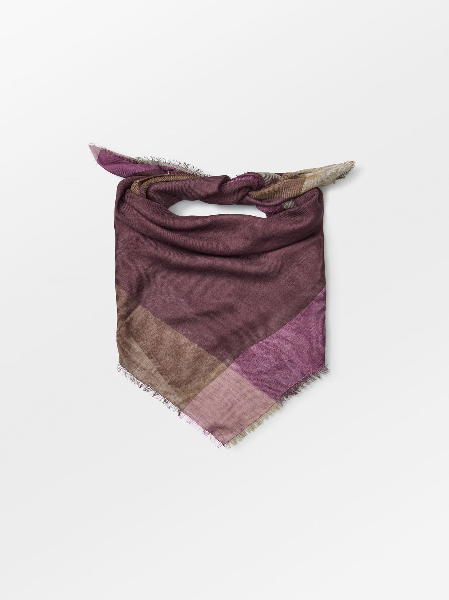 Becksöndergaard, Ekko Wica Big Scarf - Fig Red, scarves, archive, scarves, archive, scarves, scarves, scarves, scarves, black week, black week