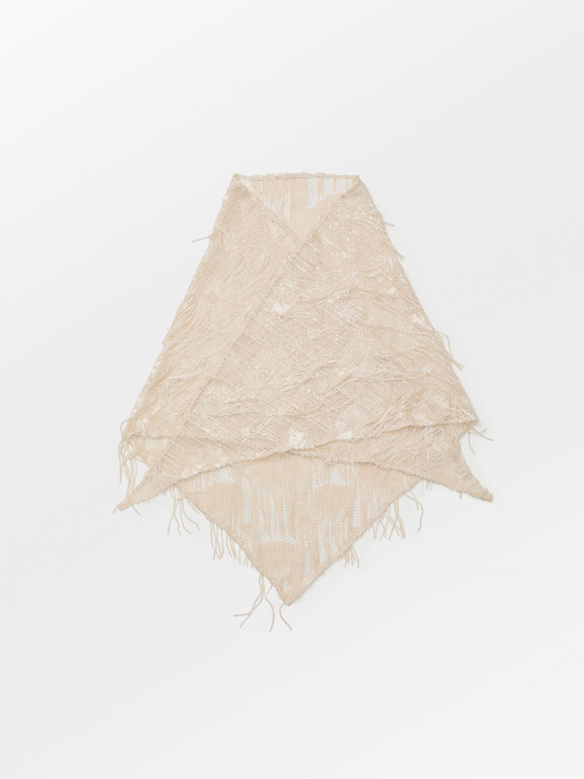 Becksöndergaard, Seque Triangle Scarf - Birch White, onesize