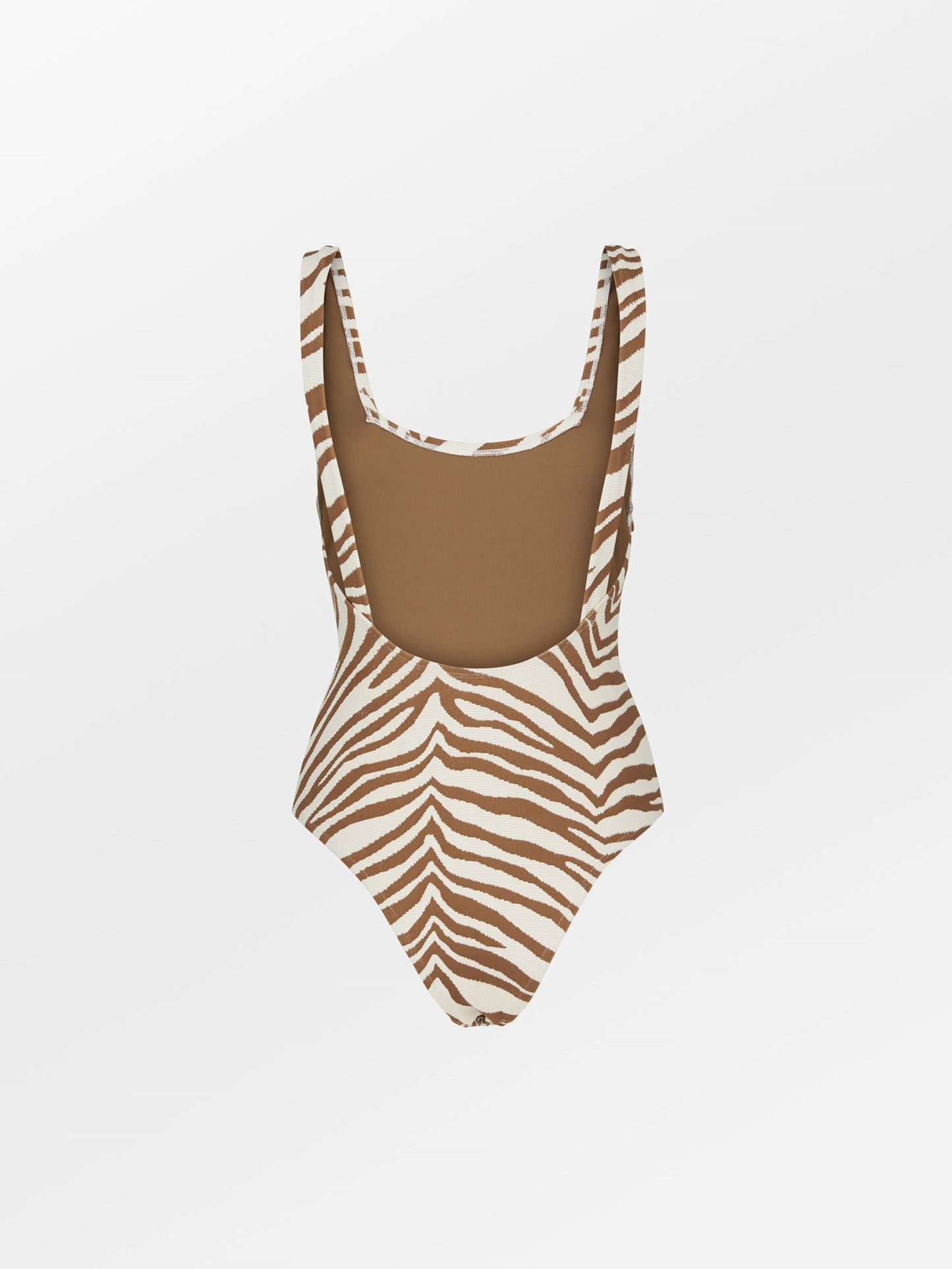 Becksöndergaard, Zecora Ella Swimsuit - Mocha Brown, struct - slet produkter