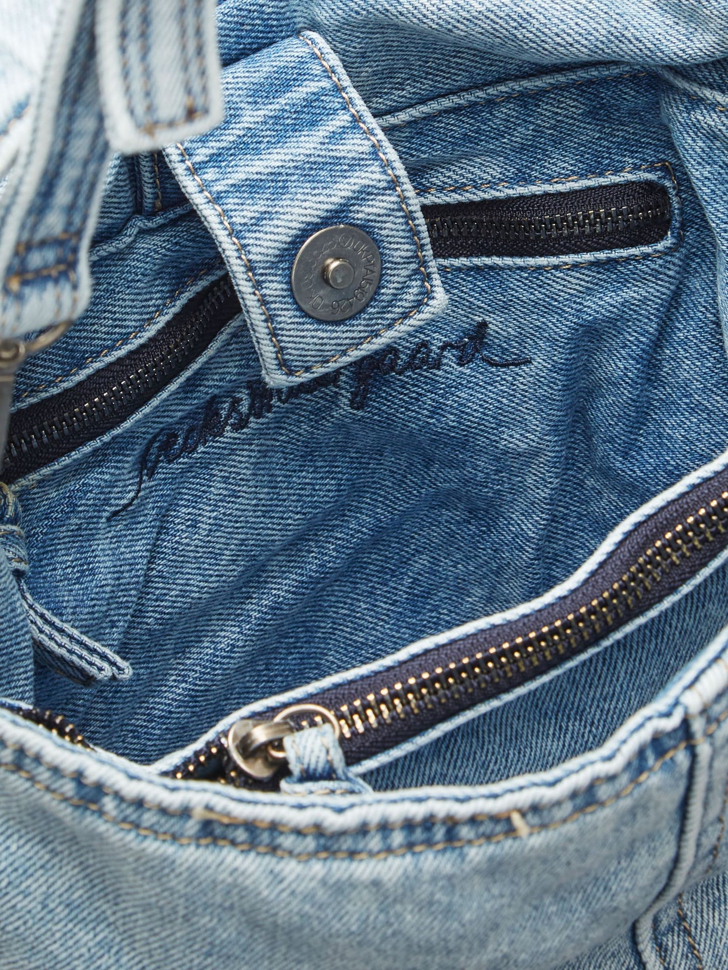 Washed Denima Fraya Small Bag OneSize BeckSöndergaard.no