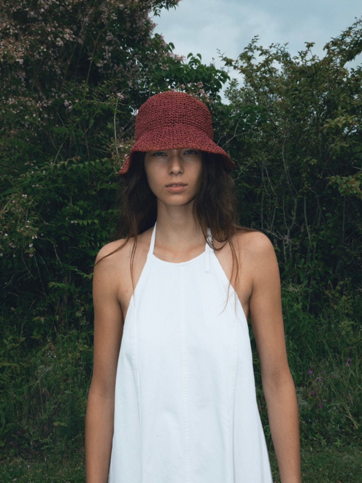 Solid Saverina Straw Hat Clothing BeckSöndergaard.no