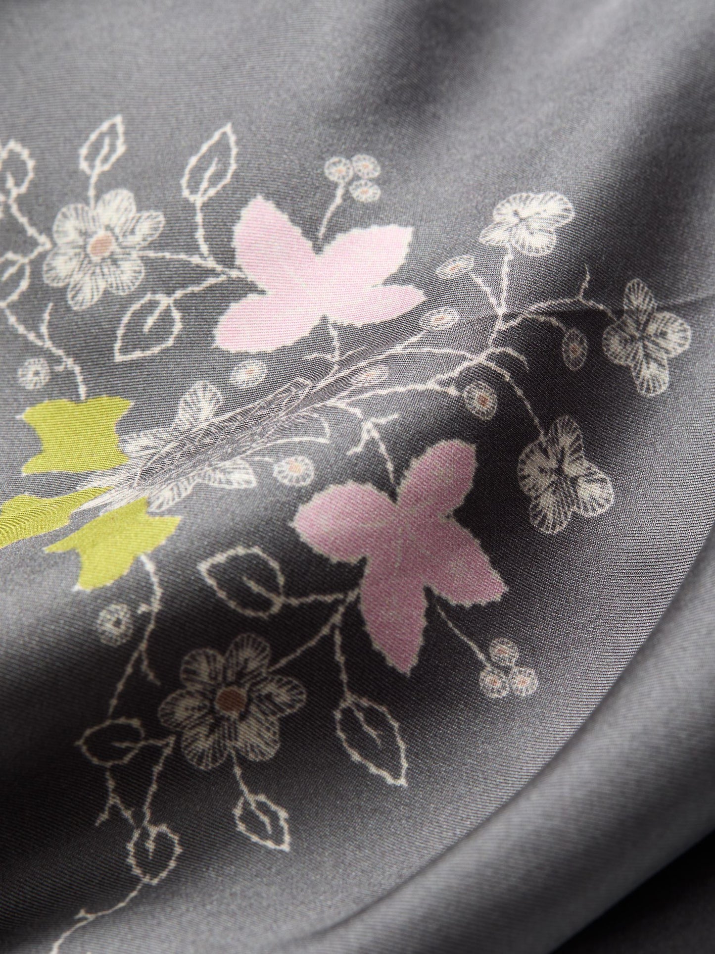 Becksöndergaard, Brodaria Sia Scarf - Forged Iron Gray, scarves, scarves, mid season sale, mid season sale, scarves, scarves, black week, black week