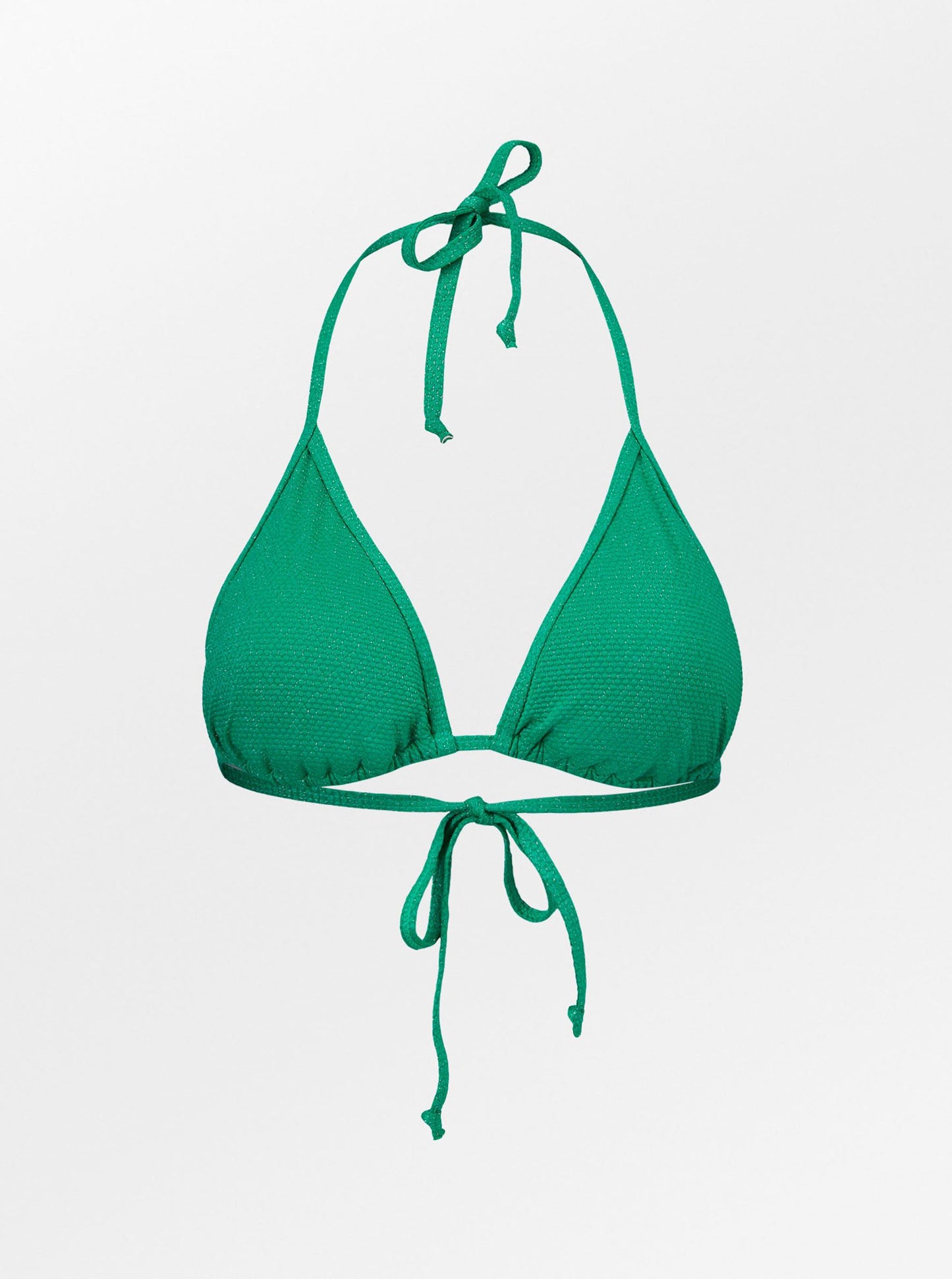 Shobi Bel Bikini Top - Green Clothing BeckSöndergaard.no