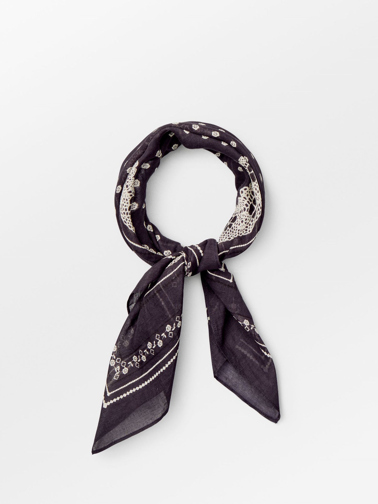 Becksöndergaard, Lacia Cotta Scarf - Forged Iron Gray, scarves, scarves, scarves, scarves, black week, black week