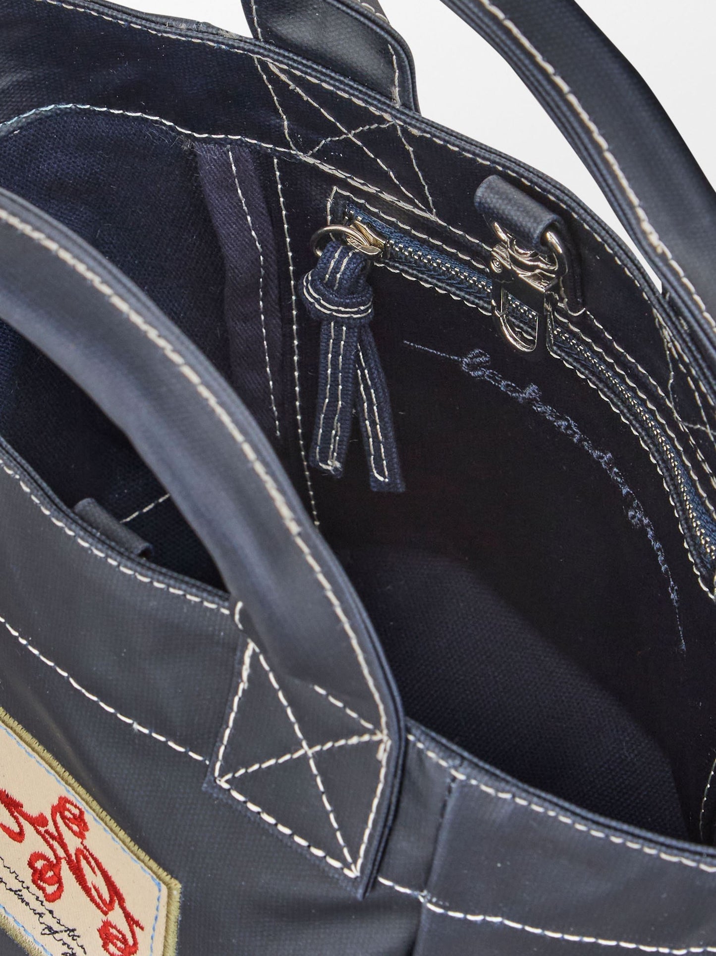 Becksöndergaard, Solid Coated Gabby Bag - Navy Blue, bags, bags, bags, bags, bags