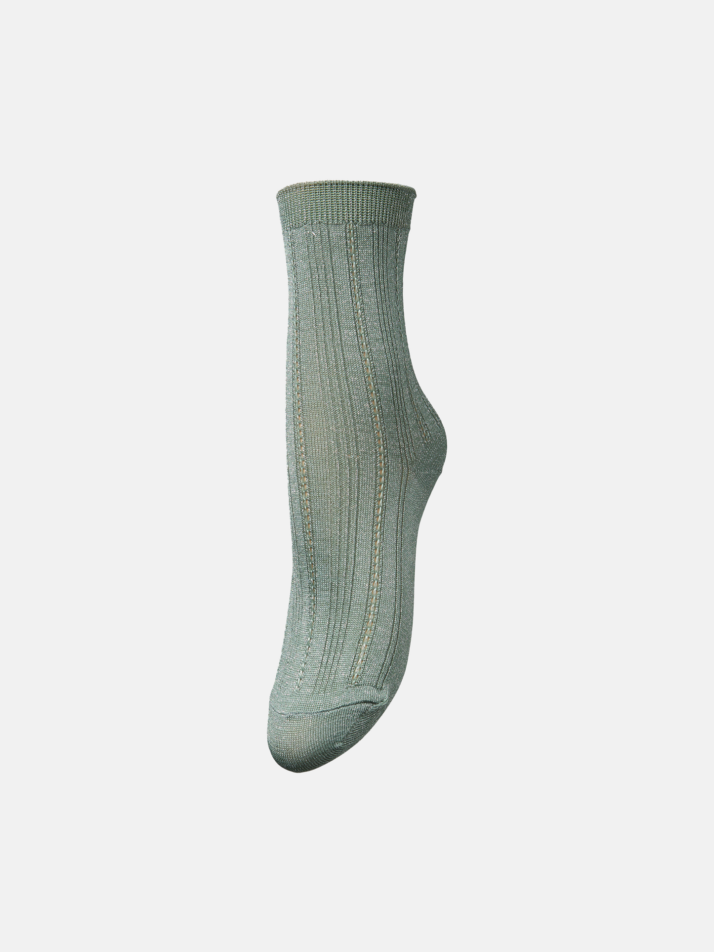 Becksöndergaard, Glitter Drake Sock - Mistletoe Green, socks, socks, noos, black week, black week, noos
