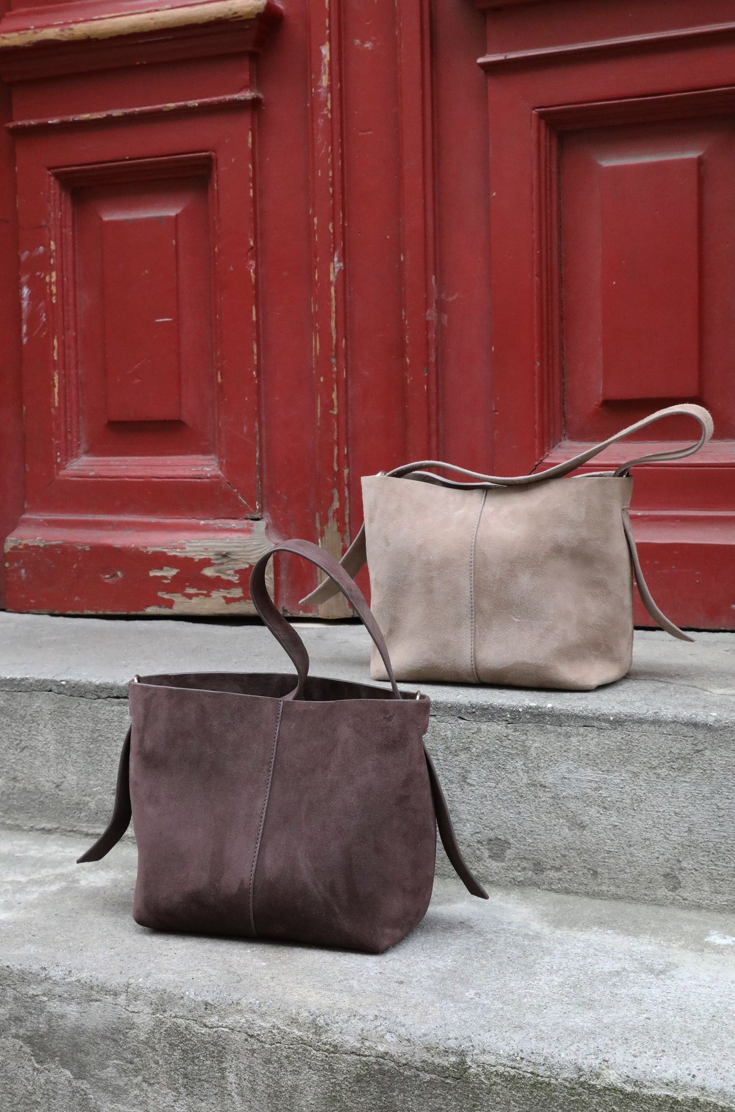 Suede Fraya Small Bag OneSize BeckSöndergaard.no