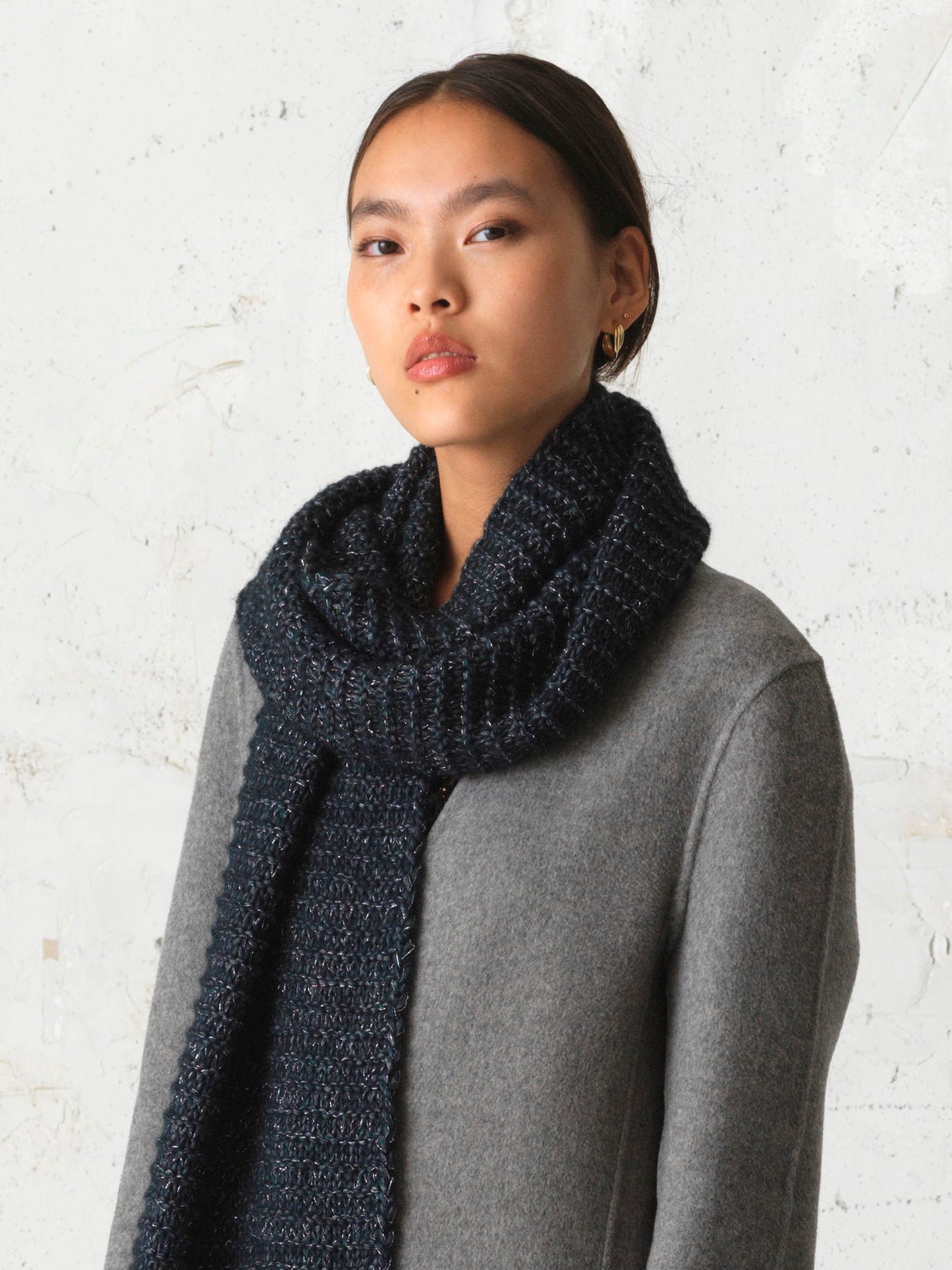 Janu glittery Scarf OneSize BeckSöndergaard.no