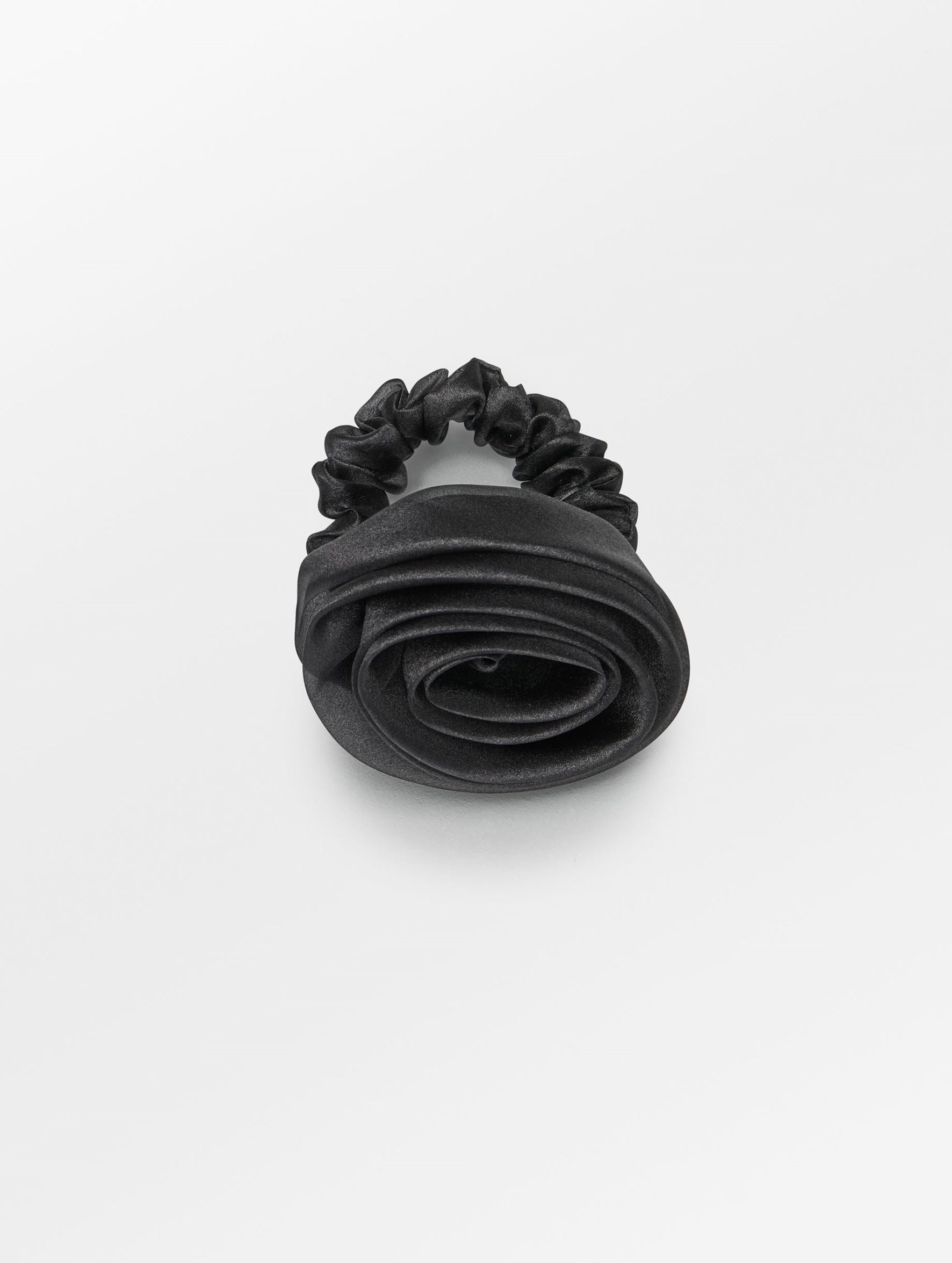 Becksöndergaard, Organza Rosea Scrunchie - Black, accessories, accessories, archive, archive, accessories, black week, black week