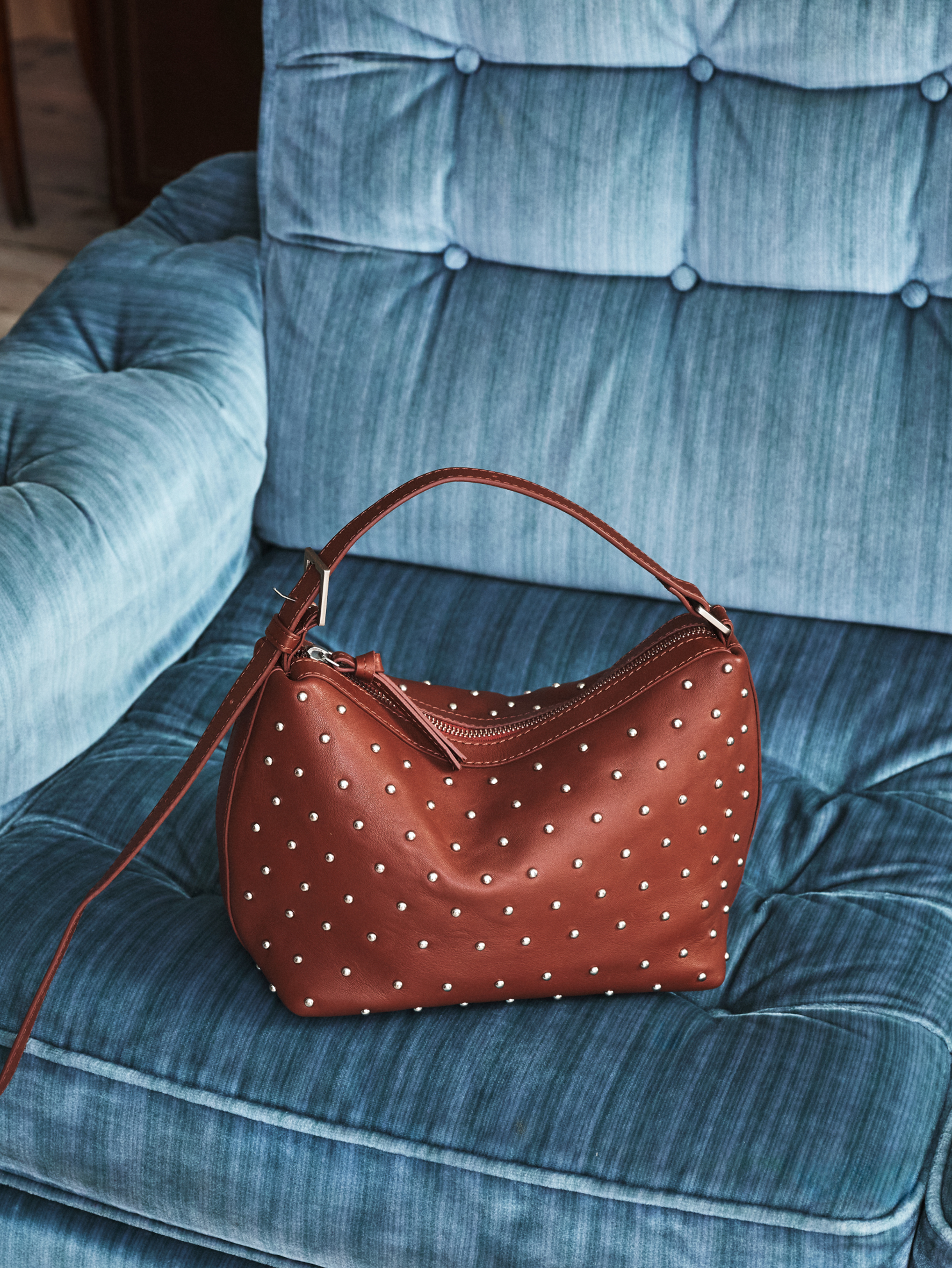 Nappa Stud Ginni Small Bag OneSize BeckSöndergaard.no