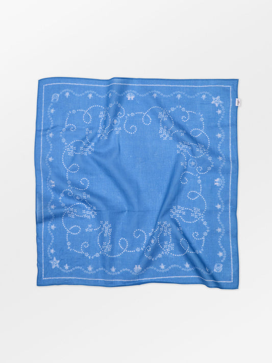 Becksöndergaard, Anglaisia Cotta Scarf - Regatta Blue, scarves, scarves