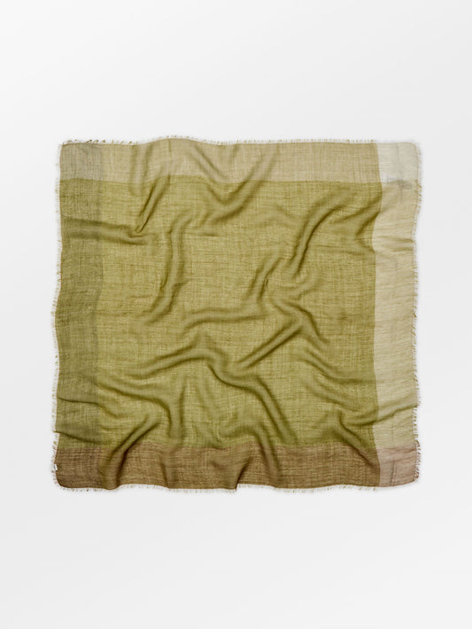 Becksöndergaard, Ekko Wica Big Scarf - Golden Cypress Green, scarves, archive, scarves, archive, scarves, scarves, scarves, scarves, black week, black week