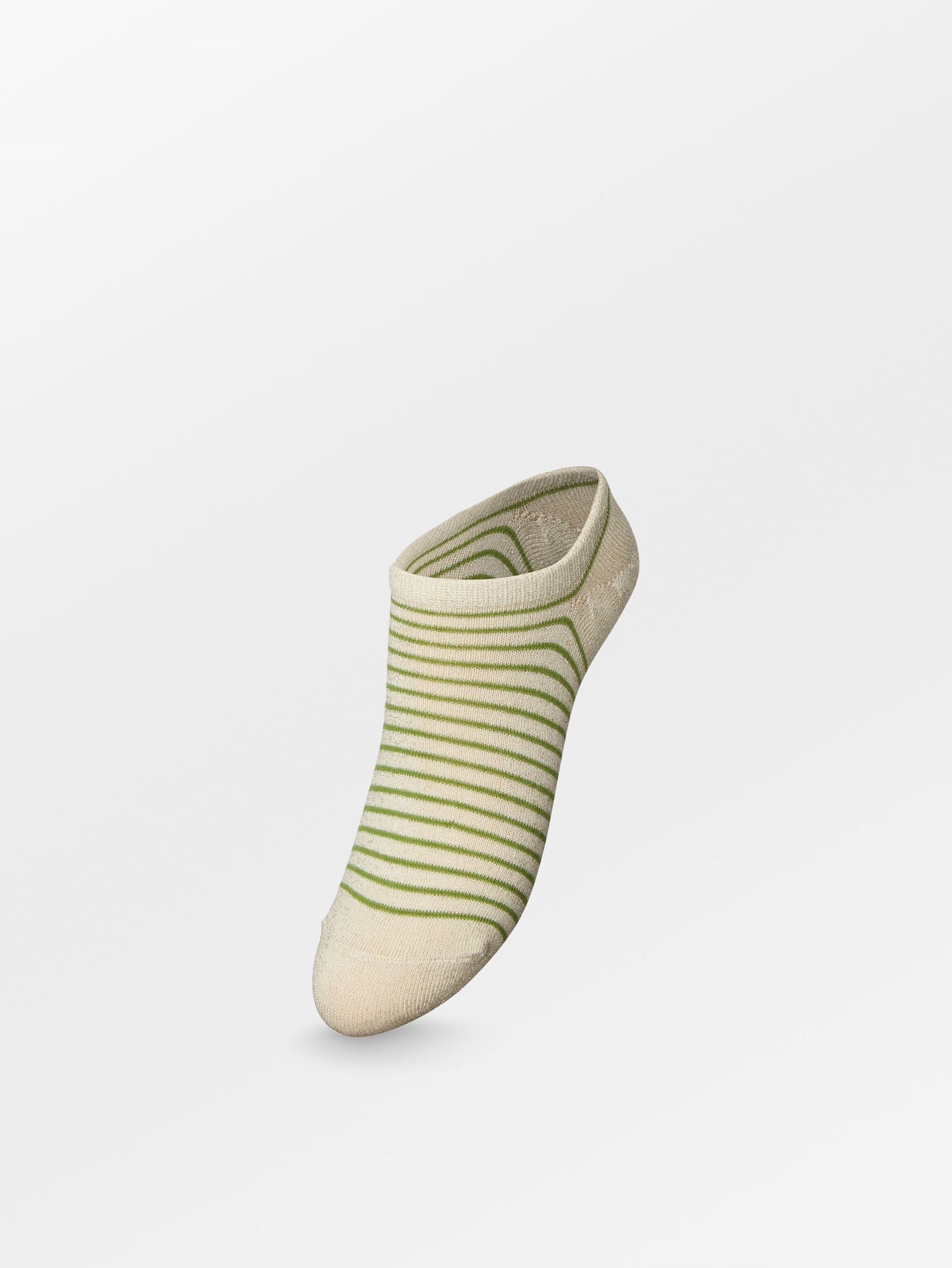 Stripe Glitter Sneakie Sock Socks BeckSöndergaard.no