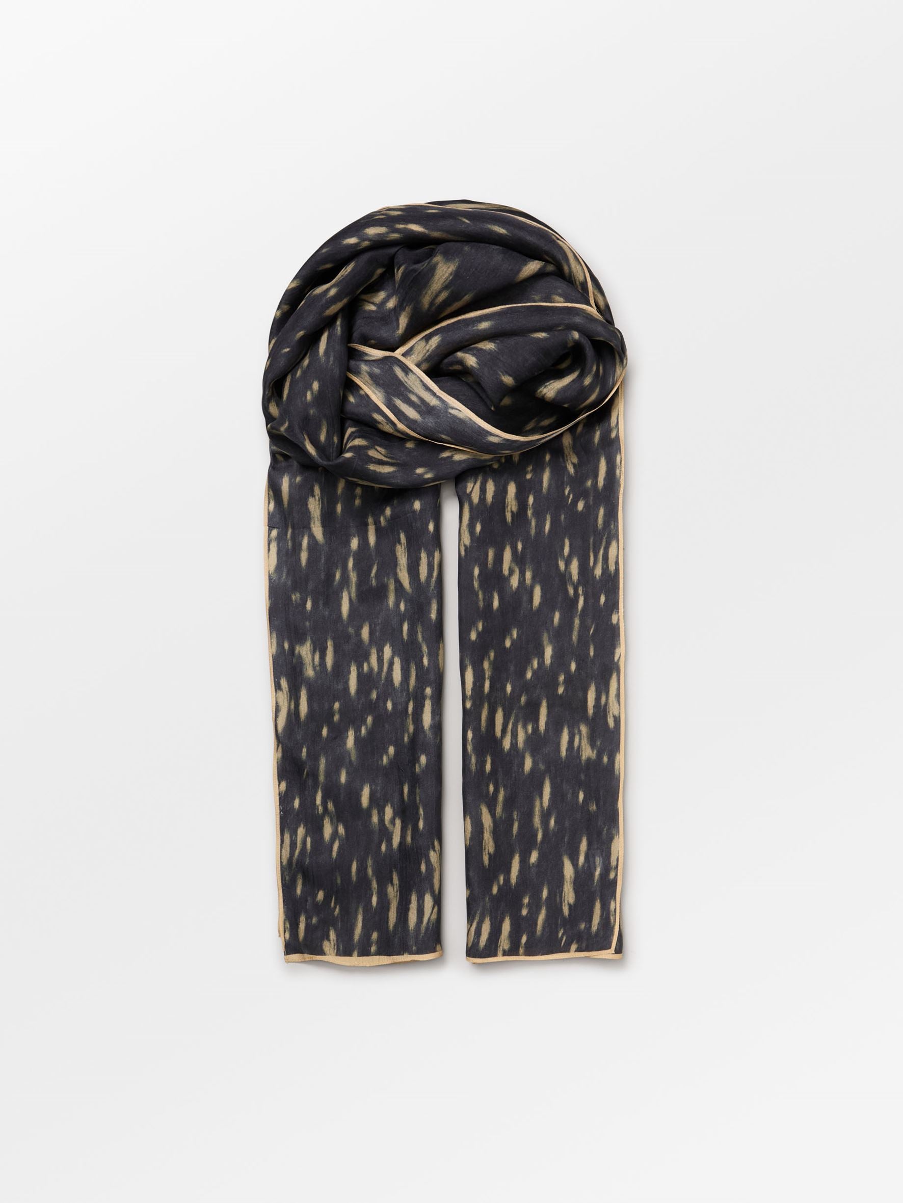 Becksöndergaard, Deery Taby Sia Scarf - Black, scarves, scarves