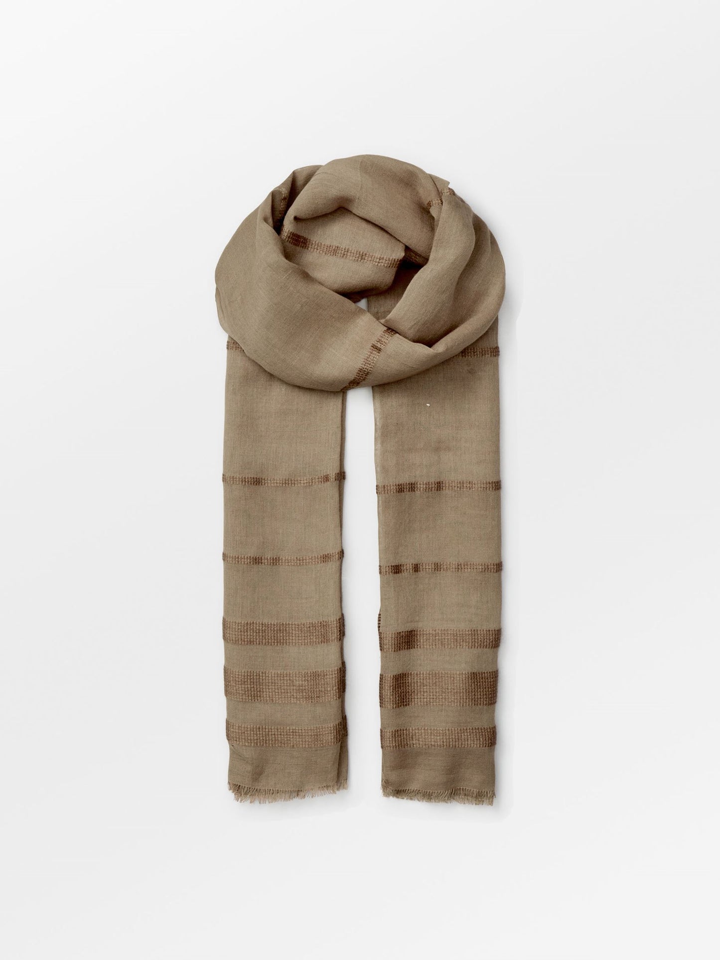Becksöndergaard, Milena Cowo Scarf - Pine Bark, scarves, archive, scarves, archive, scarves, black week, black week
