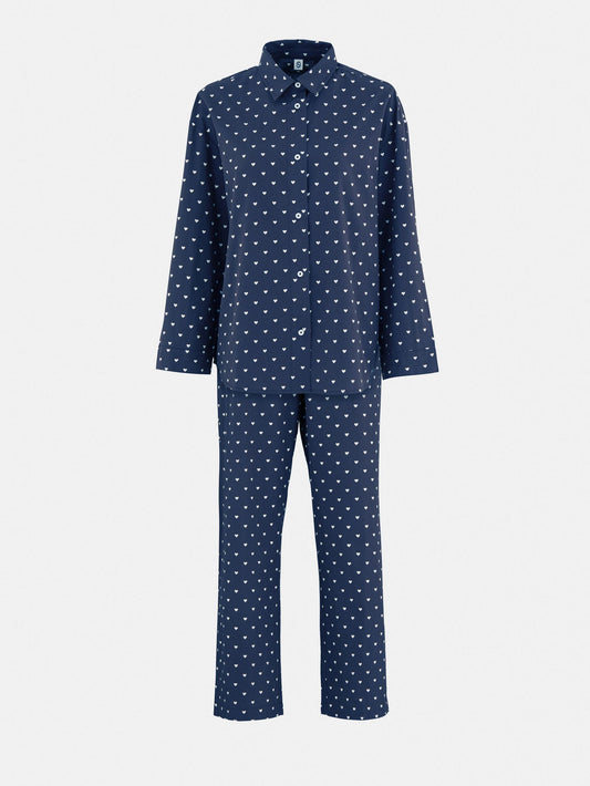 Hearts Pyjamas Set Clothing BeckSöndergaard.no