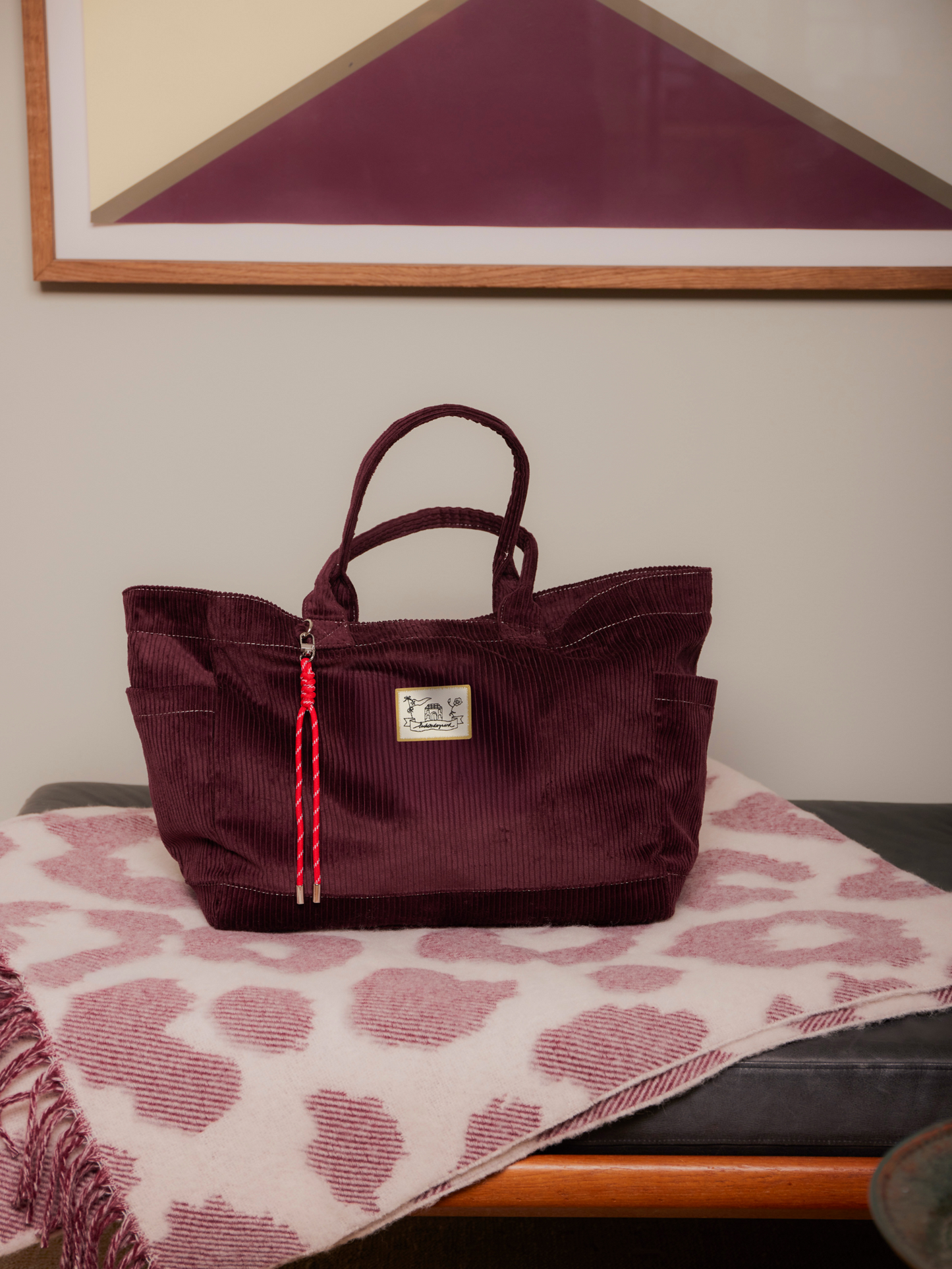 Corduroy Cecilia Bag OneSize BeckSöndergaard.no