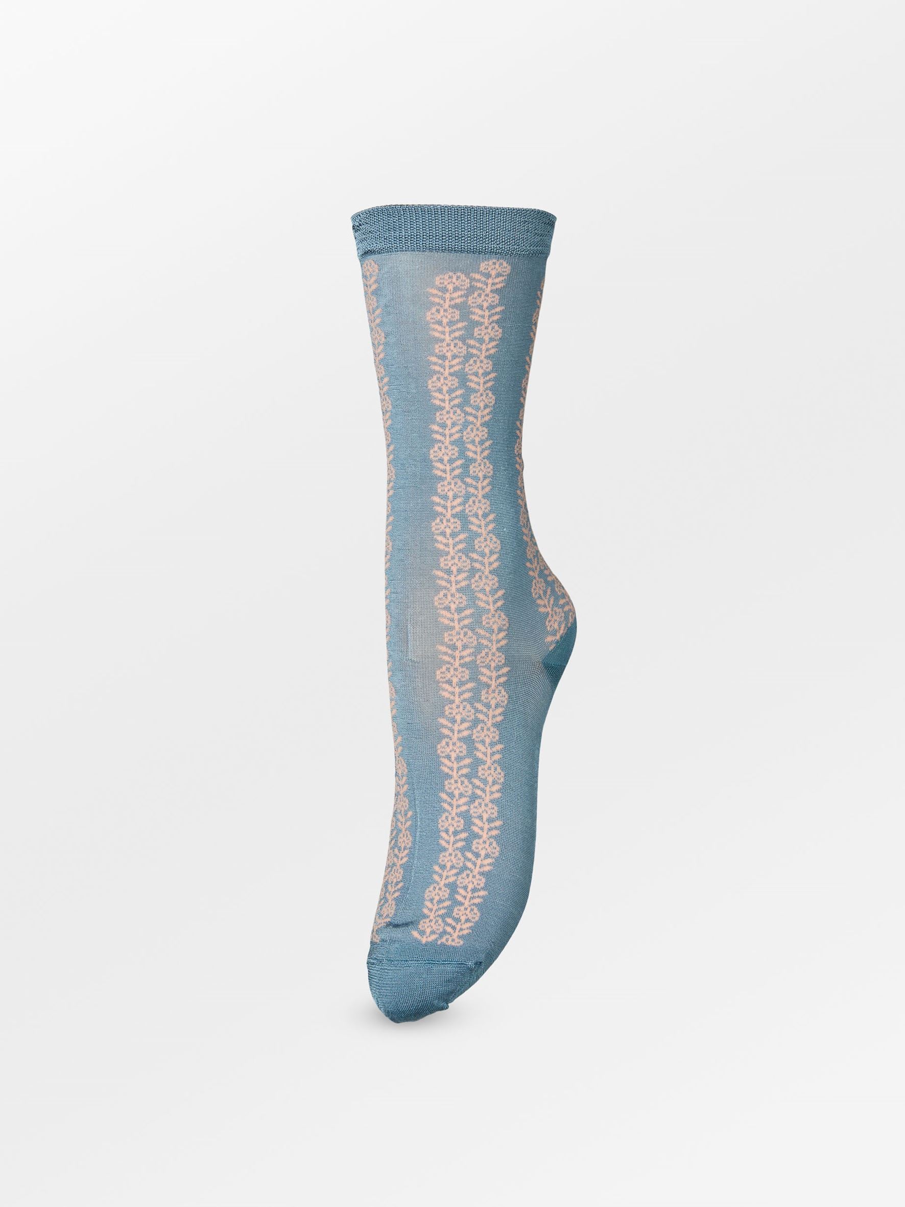 Teila Visca Socks - Blue Socks BeckSöndergaard.no