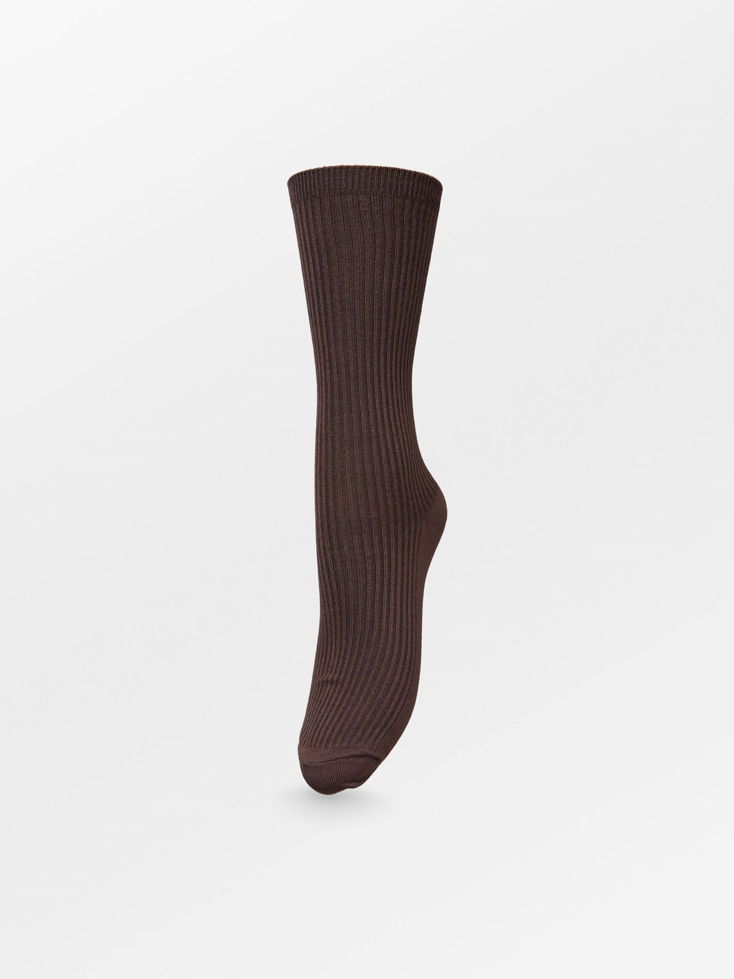Telma Solid Sock - Dark Brown Socks BeckSöndergaard.no