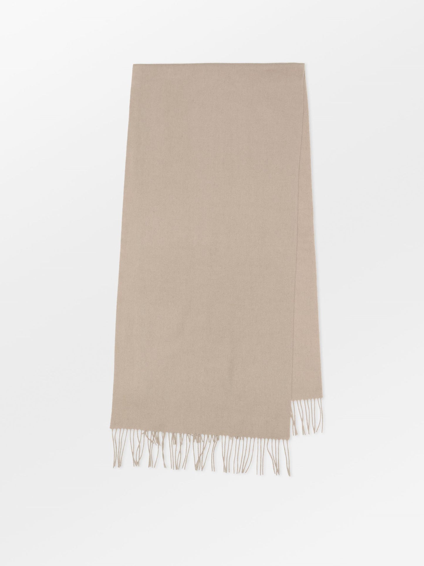 Crystal Edition Wool Scarf - Beige OneSize BeckSöndergaard.no