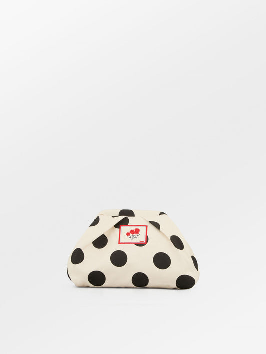 Becksöndergaard, Maxi Polka Canvas Bonita Bag - Birch White, mid season sale, gaveidéer under 500