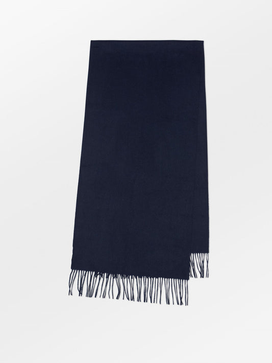 Crystal Edition Wool Scarf - Dark blue OneSize BeckSöndergaard.no