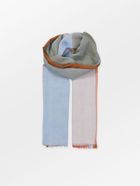 Kikke Cowea Scarf - Brown OneSize BeckSöndergaard.no
