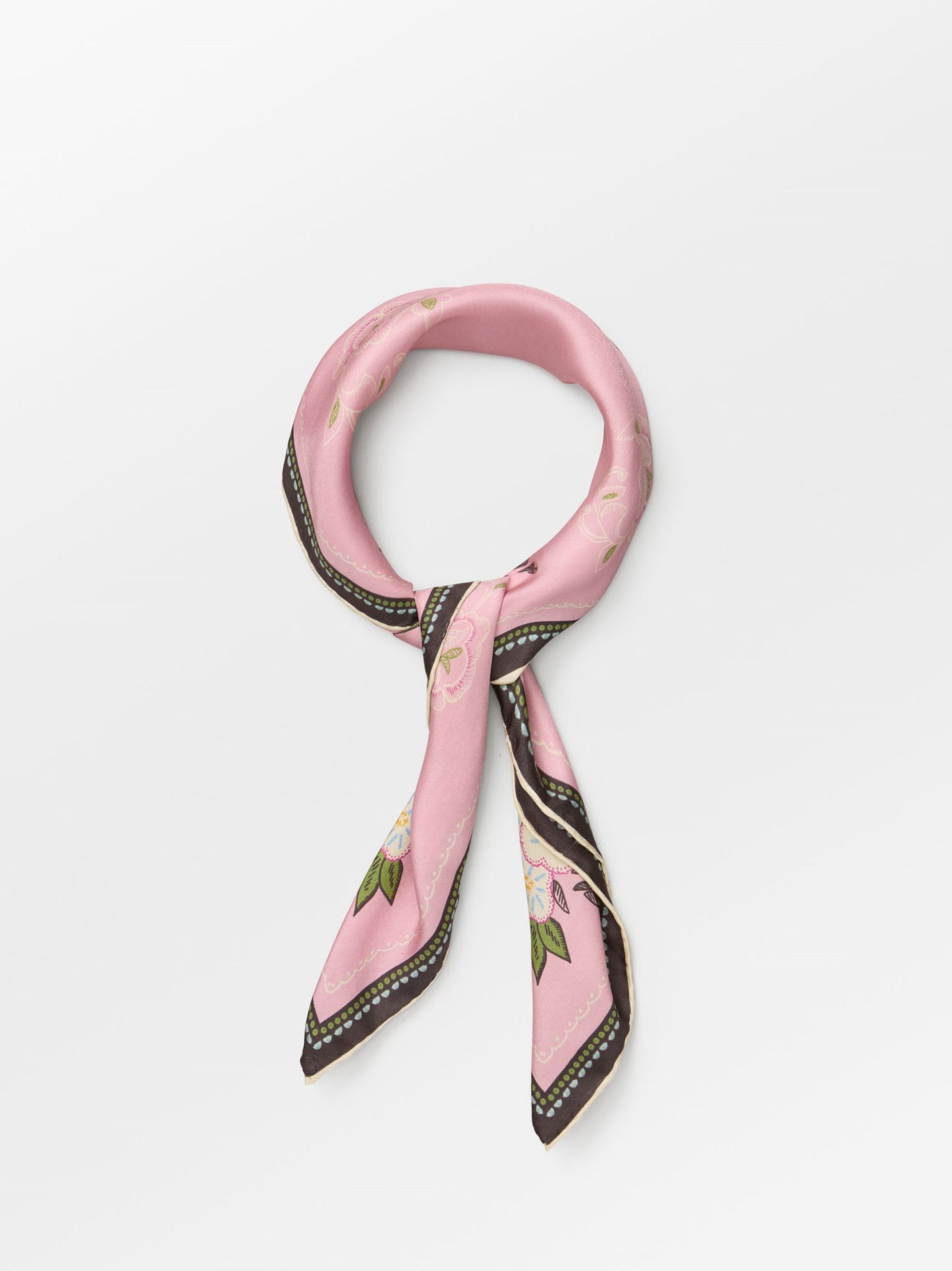 Becksöndergaard, Brodefloria Sia Scarf - Pink Nectar , scarves, scarves, scarves