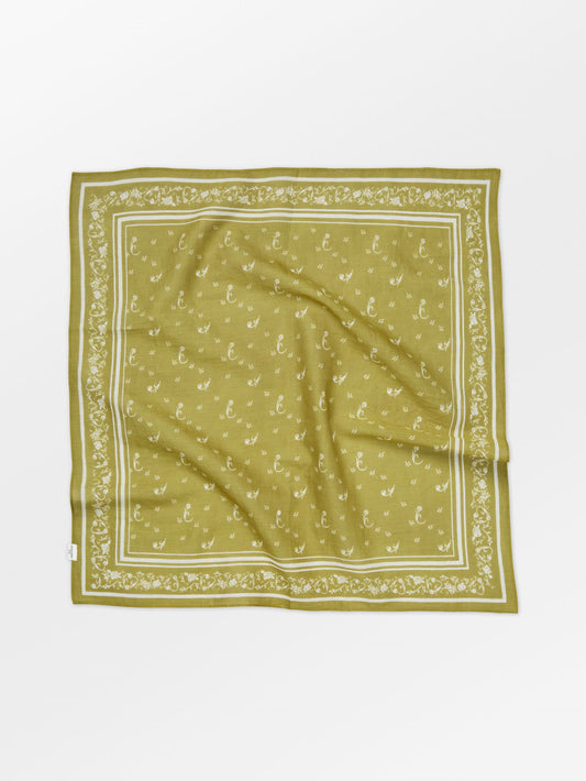Becksöndergaard, Tulipa Cotta Scarf - Khaki Green, scarves, scarves