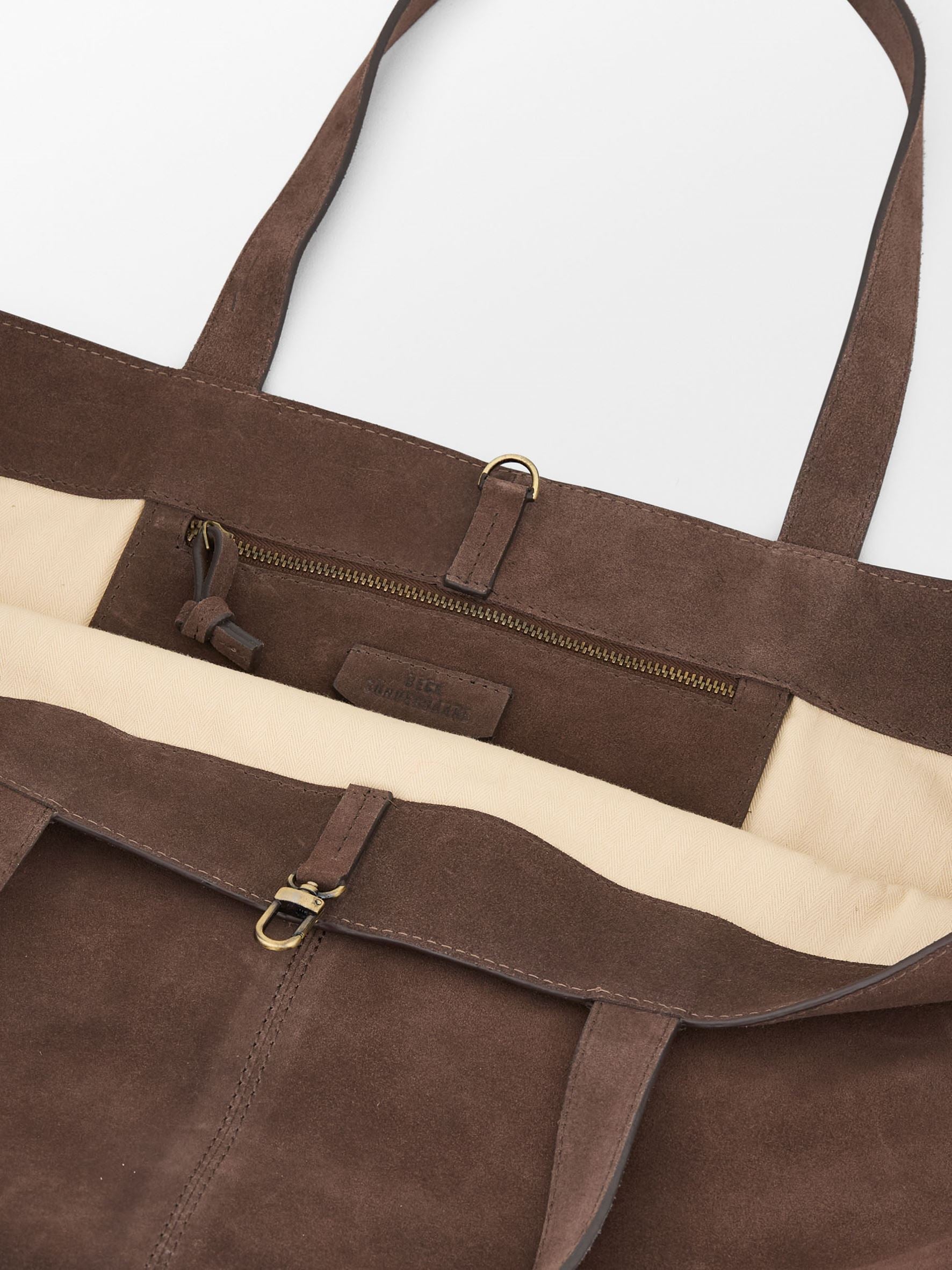Suede Aubrey Bag OneSize BeckSöndergaard.no