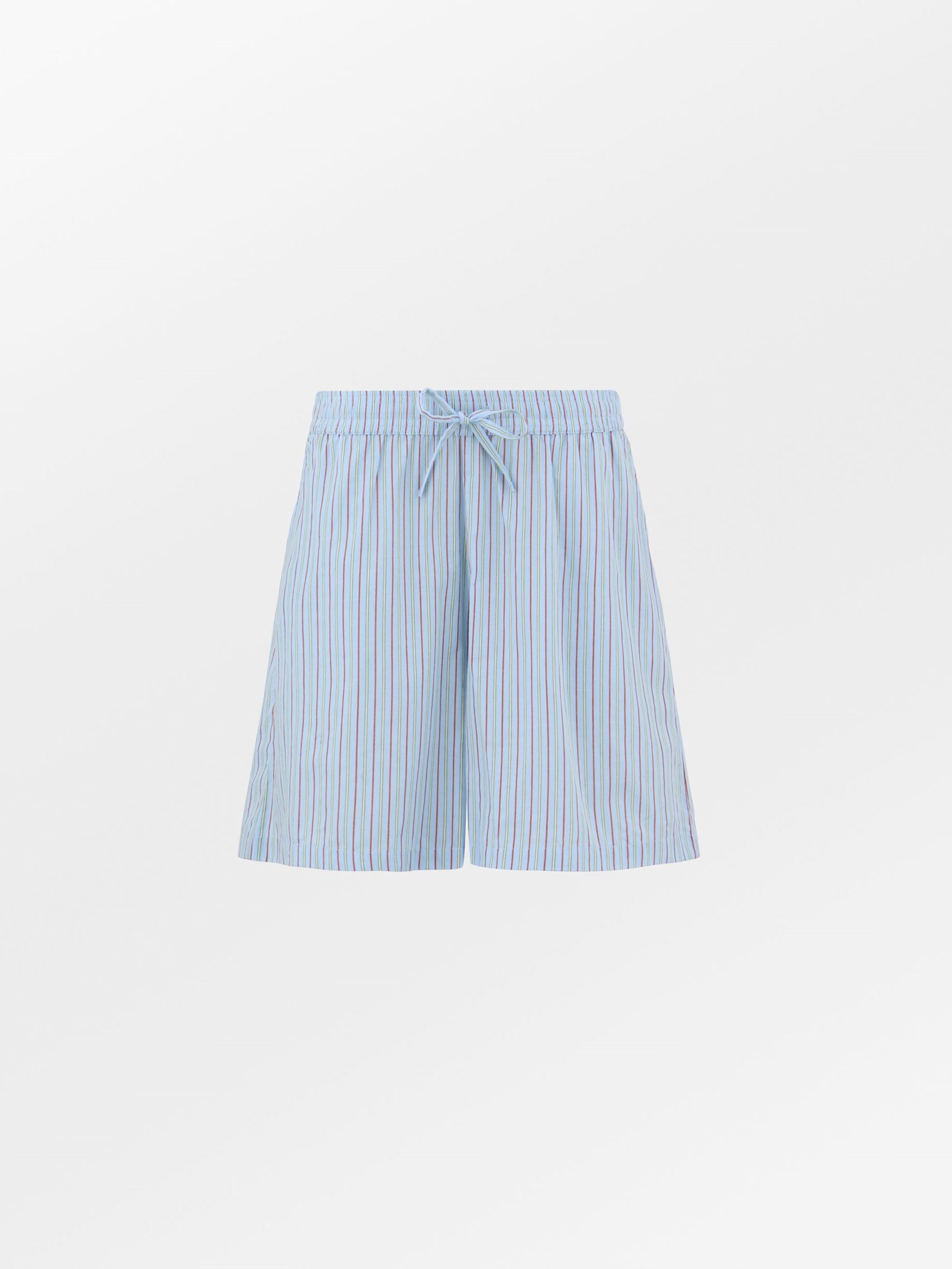 Becksöndergaard, Stripel Shirt+Shorts - Cashmere Blue, archive, archive