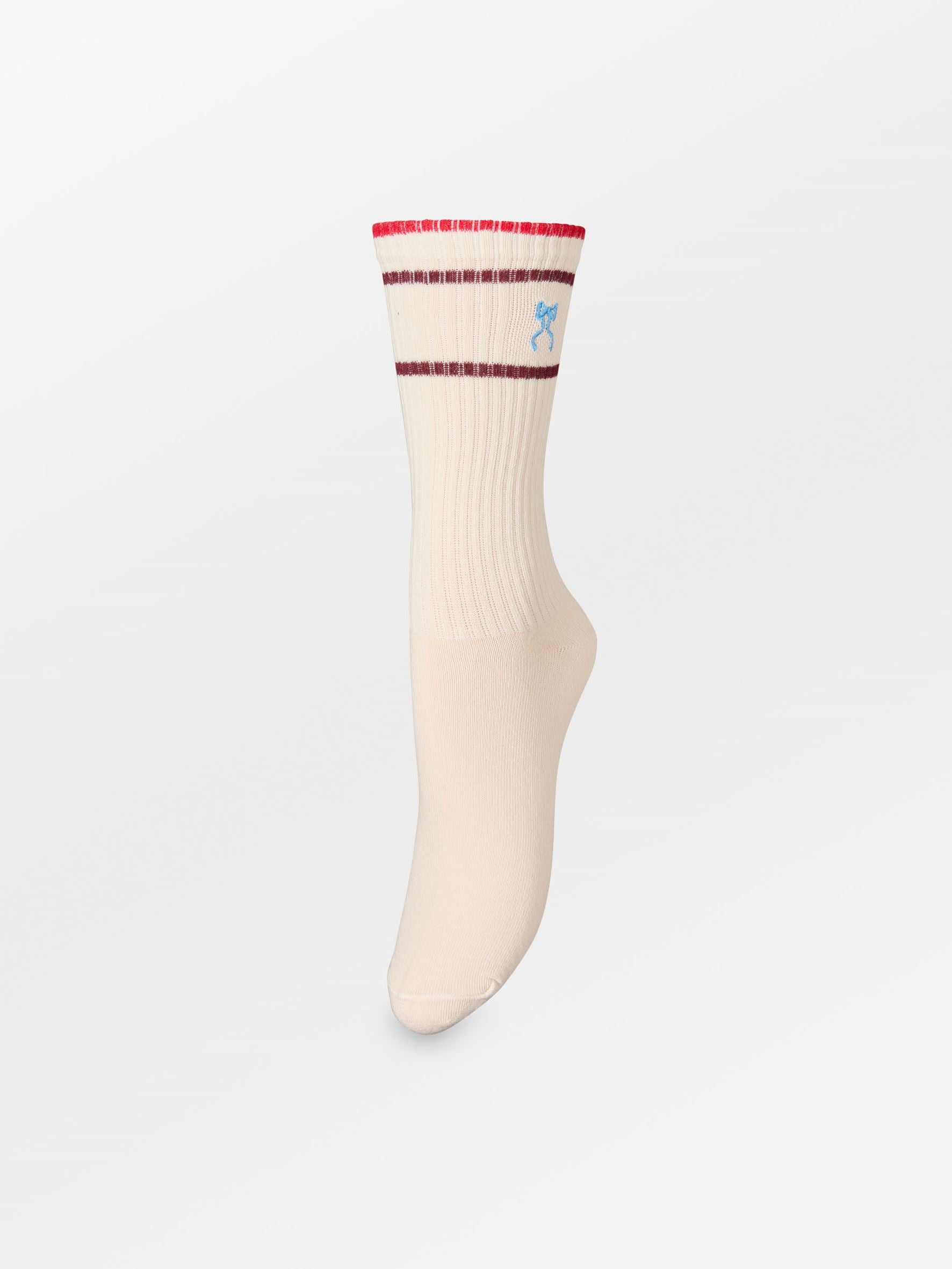Sporty Bow Cotta Sock Socks BeckSöndergaard.no