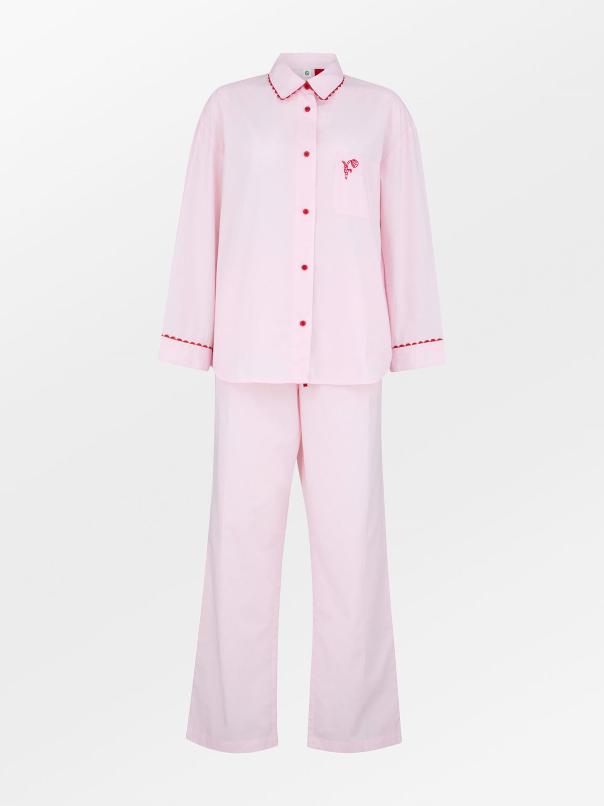 Scallop Pyjamas Shirt Clothing BeckSöndergaard.no