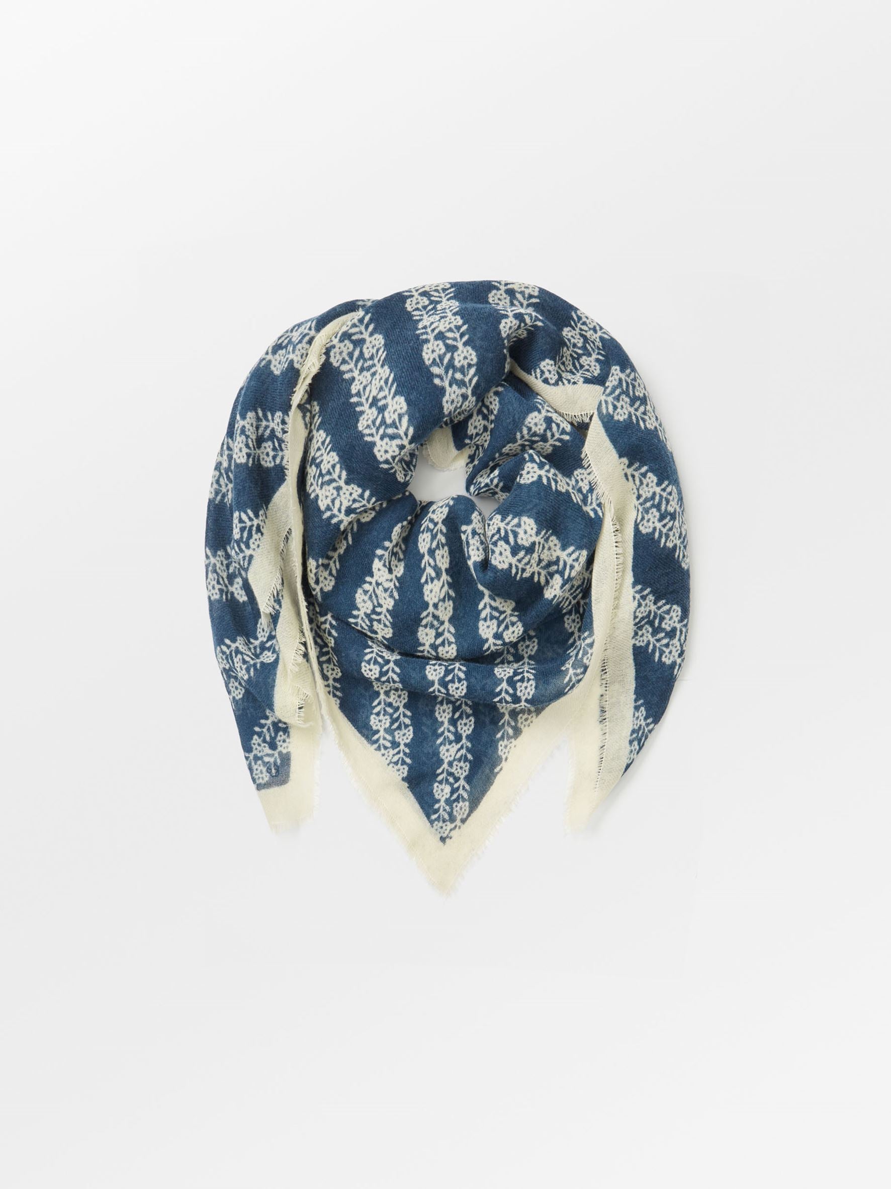 Bardot Siw Scarf - Blue OneSize BeckSöndergaard.no