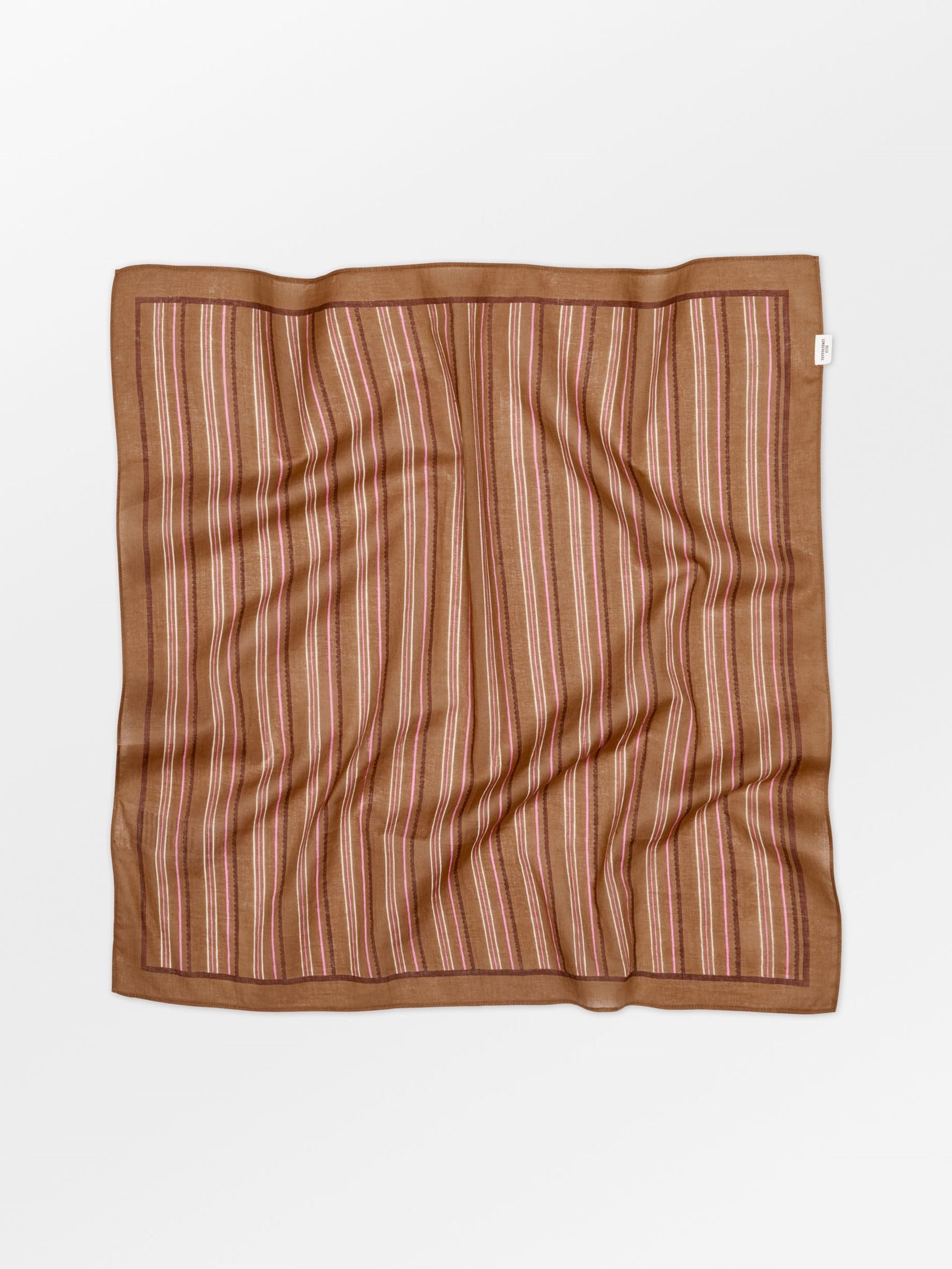 Scallopia Striped Cotta Scarf OneSize BeckSöndergaard.no