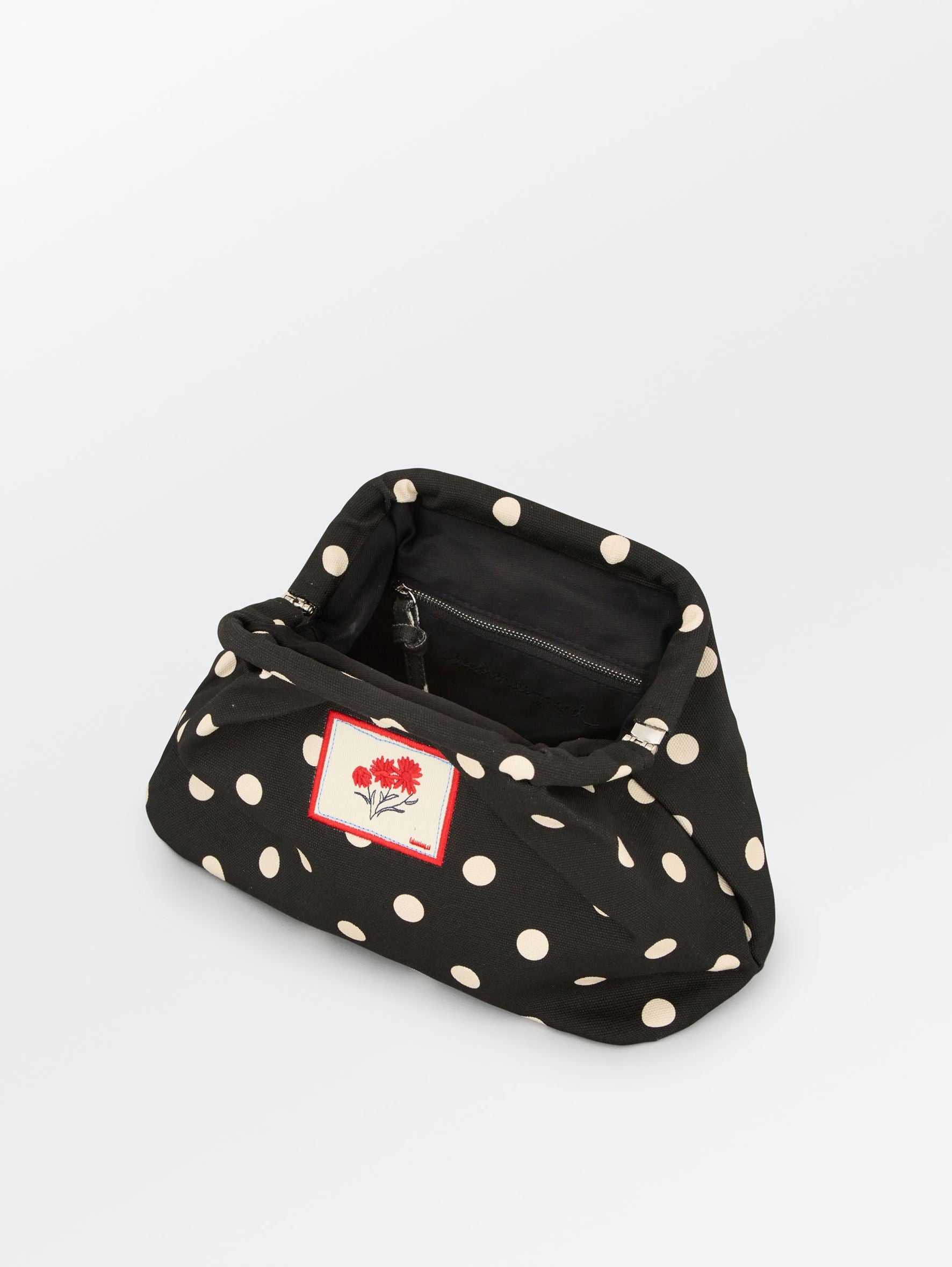 Becksöndergaard, Polka Canvas Bonita Bag - Black, bags, mid season sale, mid season sale, mid season sale, homewear, bags
