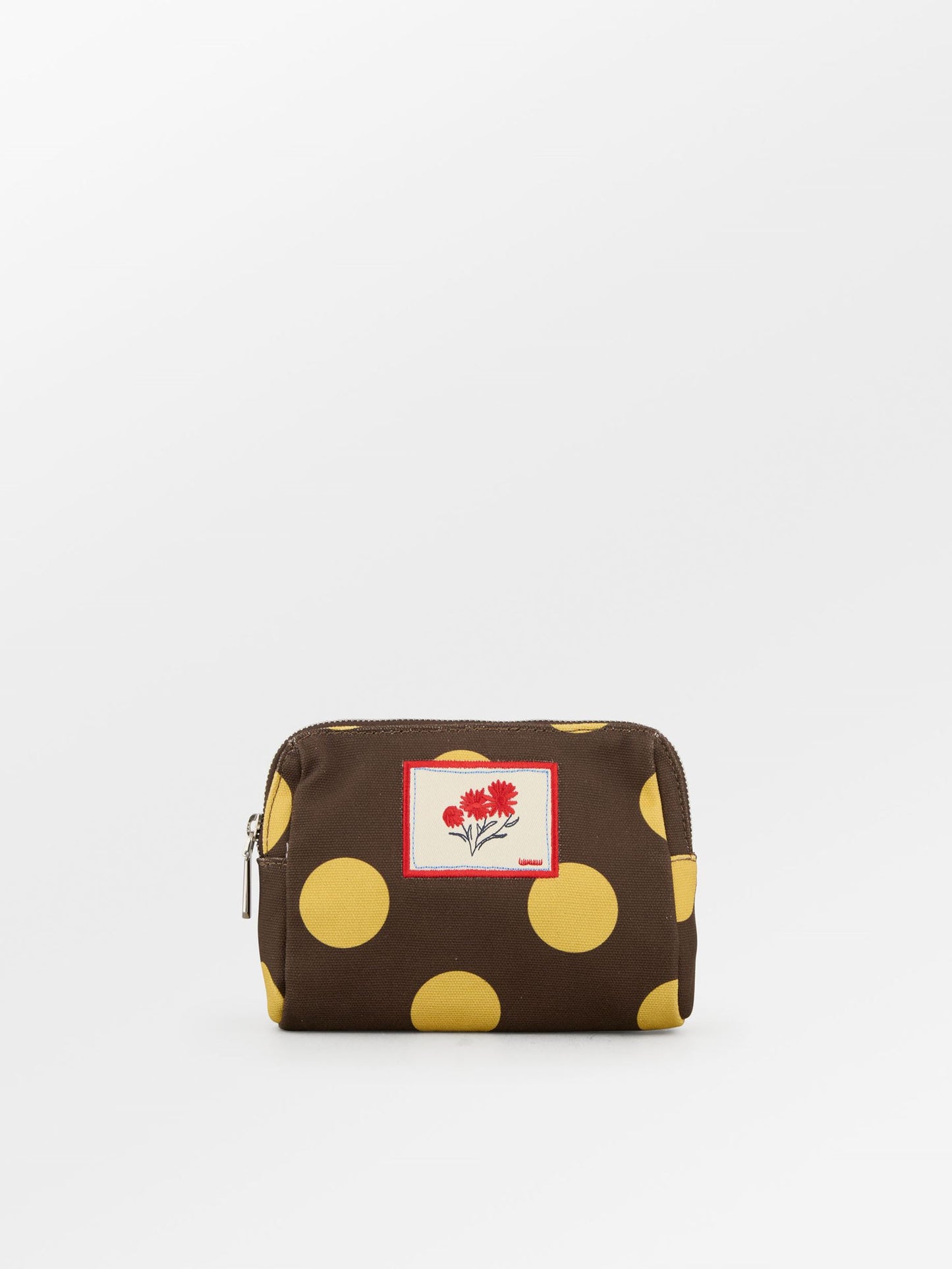 Maxi Polka Canvas Pouch Bag OneSize BeckSöndergaard.no