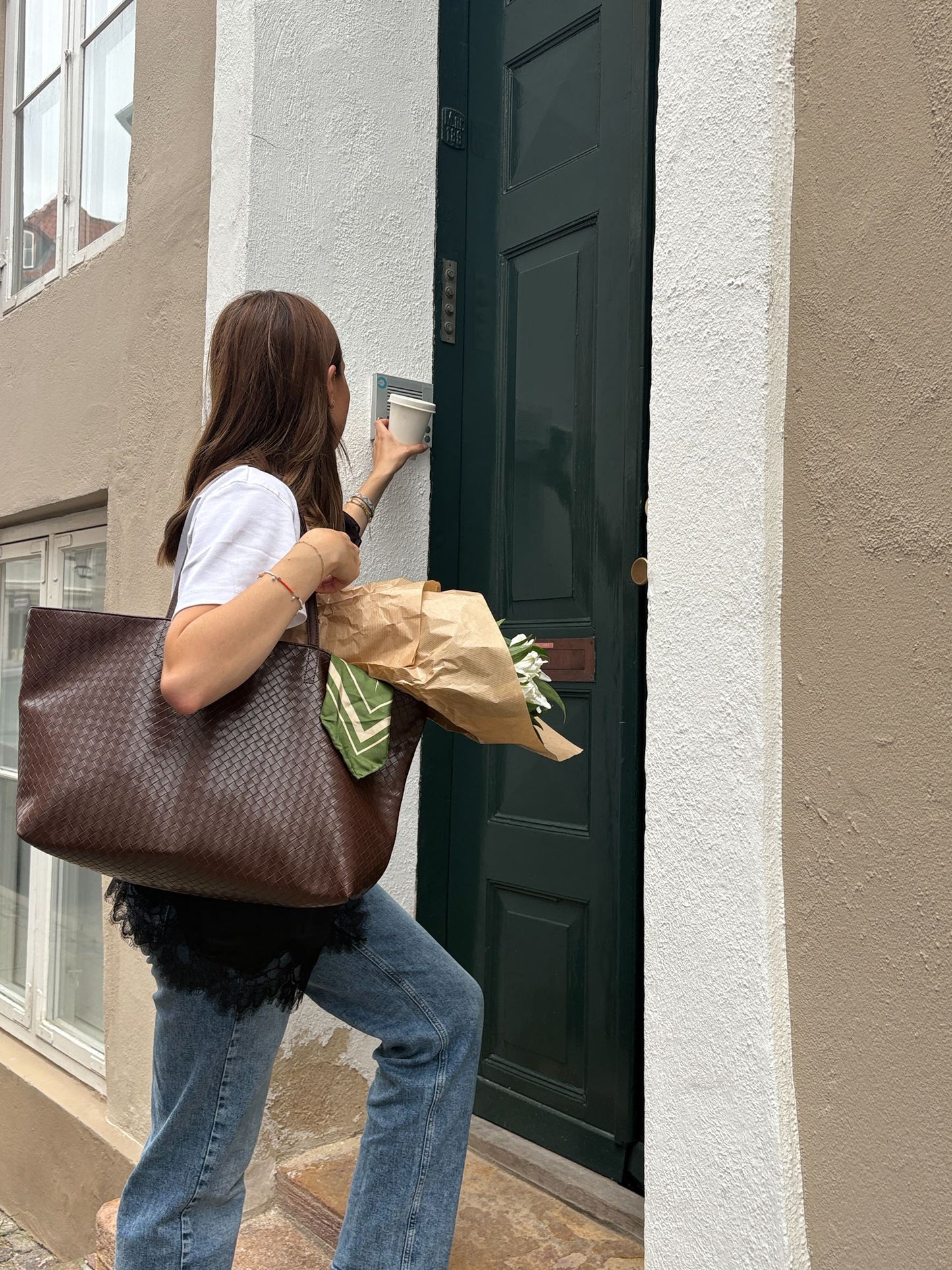 Rallo Lottie Shopper Bag - Brown OneSize BeckSöndergaard.no