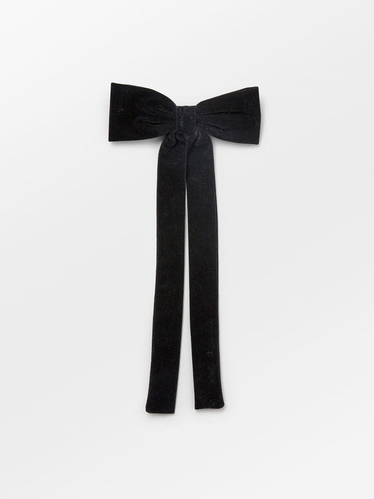 Velvet Bow Hair Clip OneSize BeckSöndergaard.no