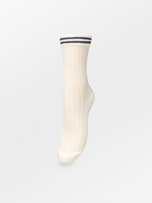 Becksöndergaard, Zilla Sporty Cotta Sock - Birch White, archive, archive
