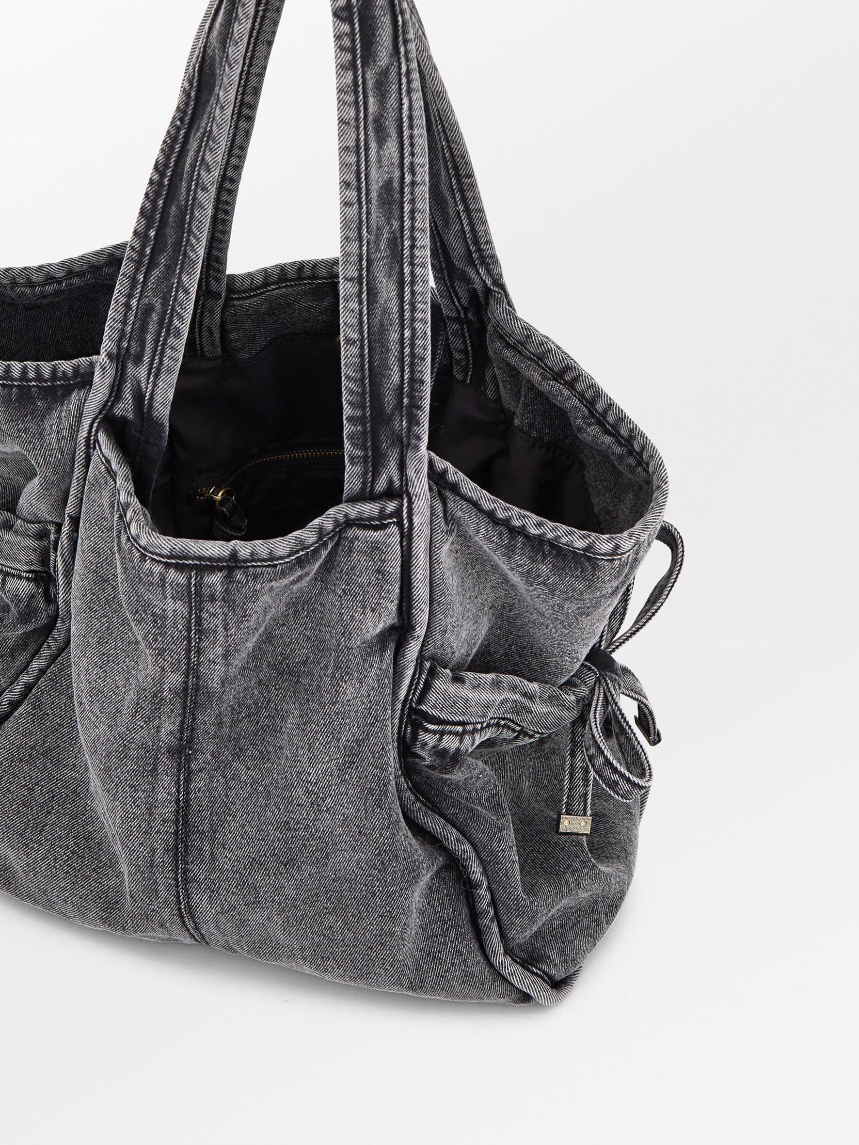 Washed Denima Laurel Bag OneSize BeckSöndergaard.no