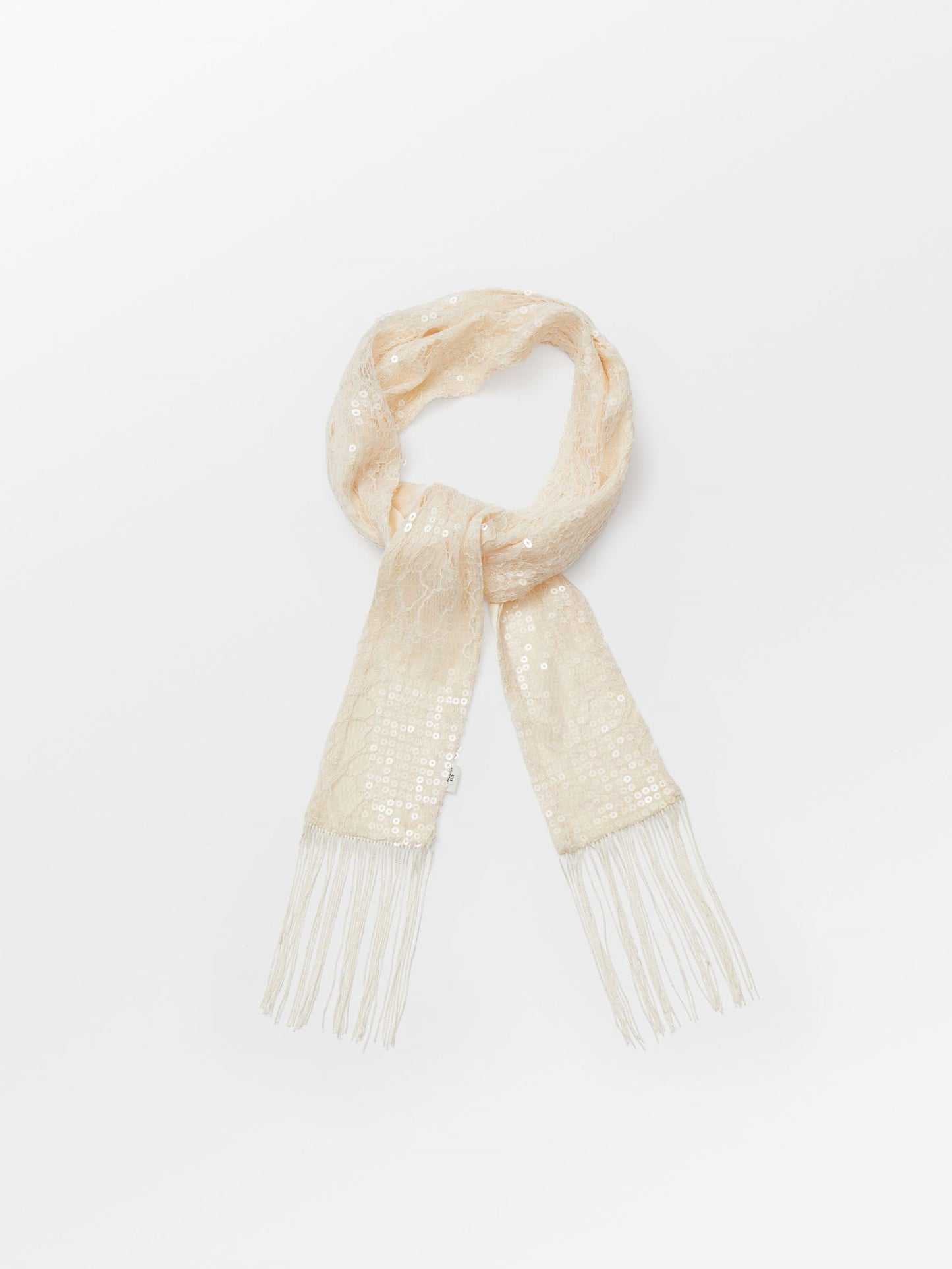 Lace Sequins Scarf OneSize BeckSöndergaard.no