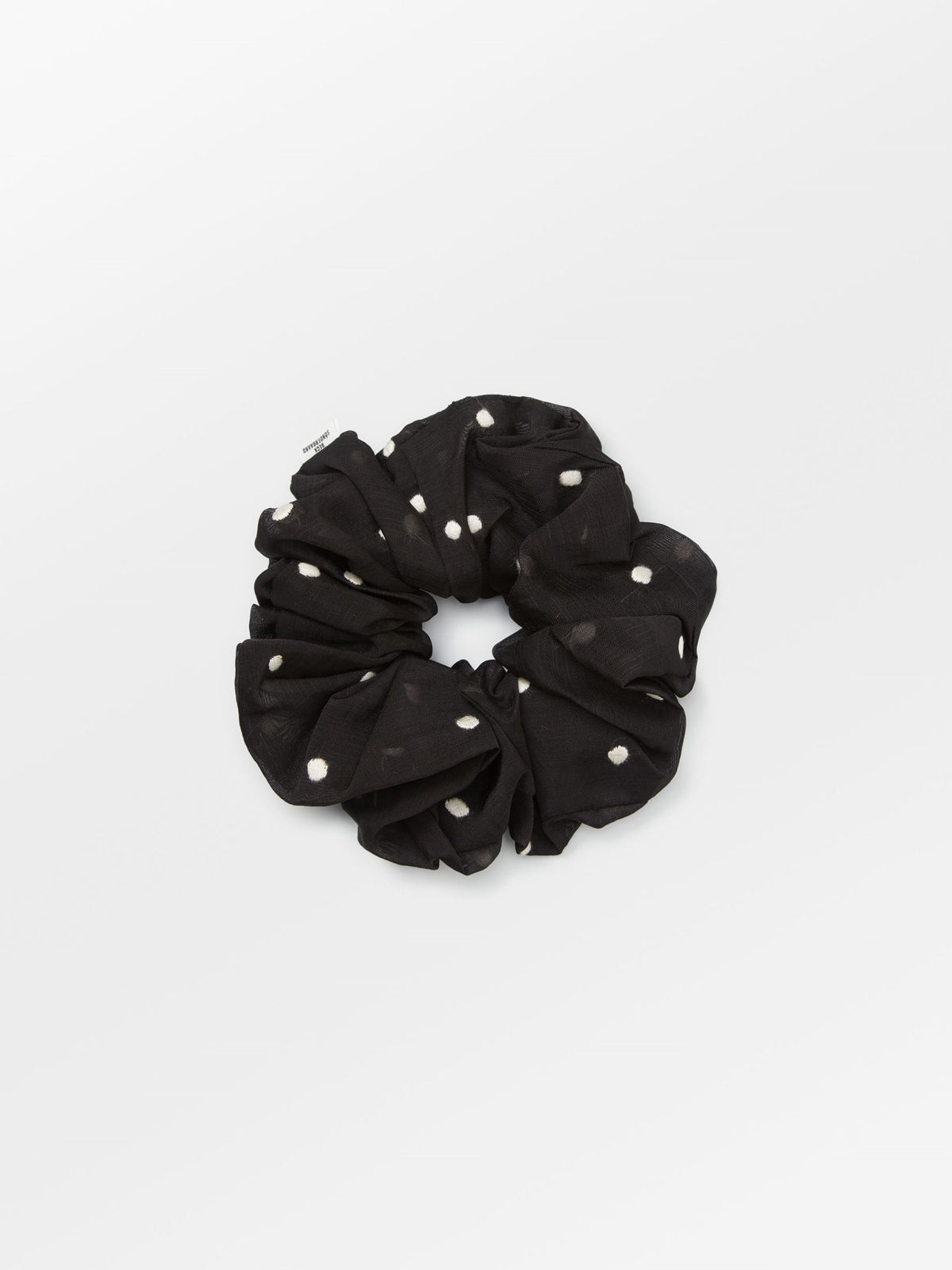 Becksöndergaard, Polka Dot Scrunchie - Black, onesize